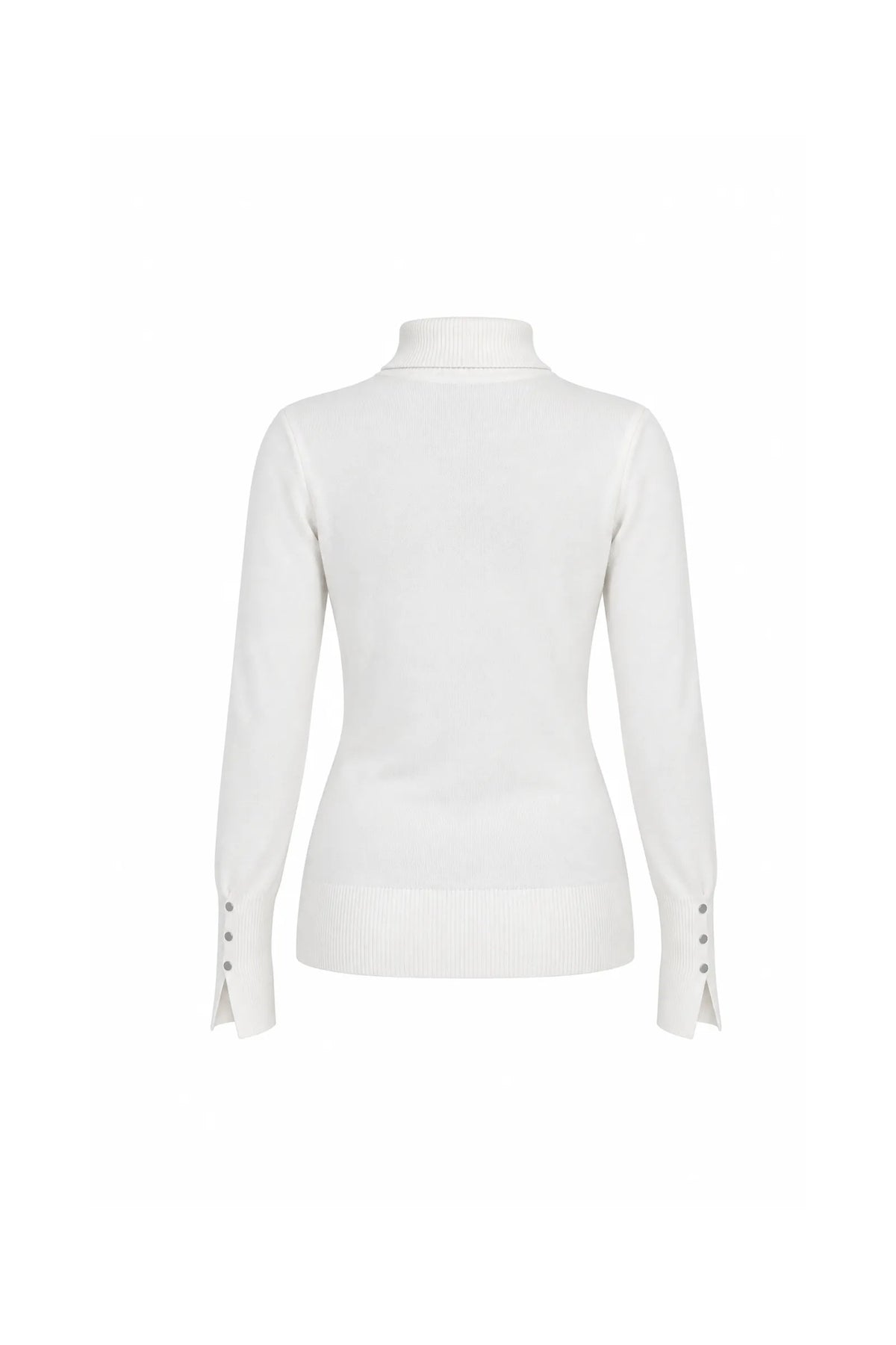 Rrollke mock neck top