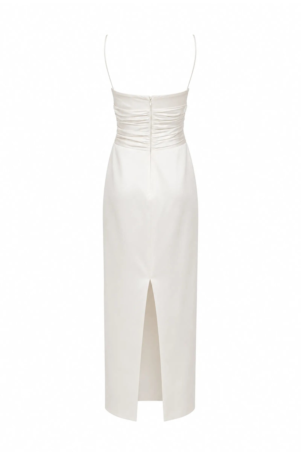 Fustan drappen shoulder