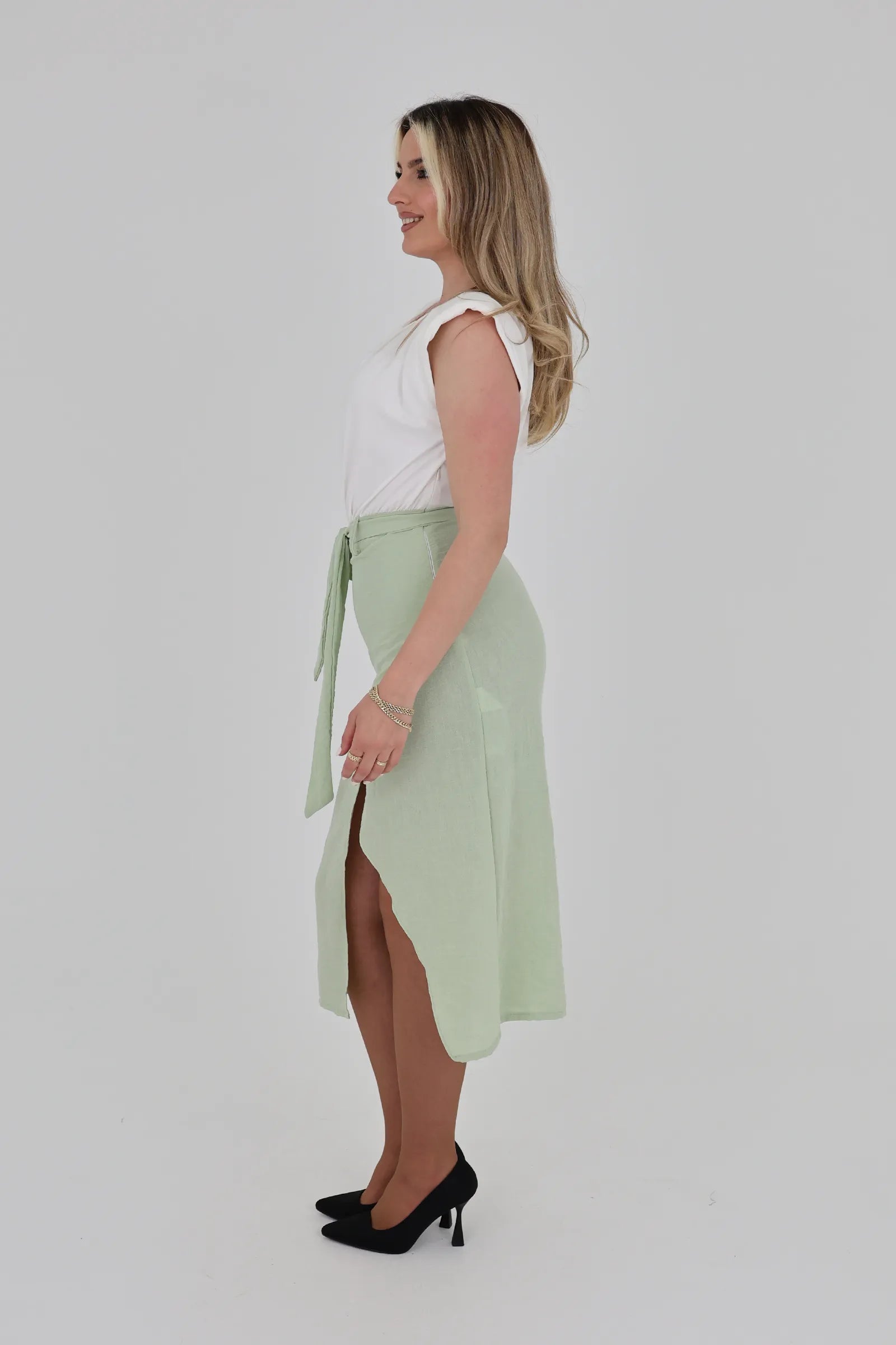 Fustan asymmetric