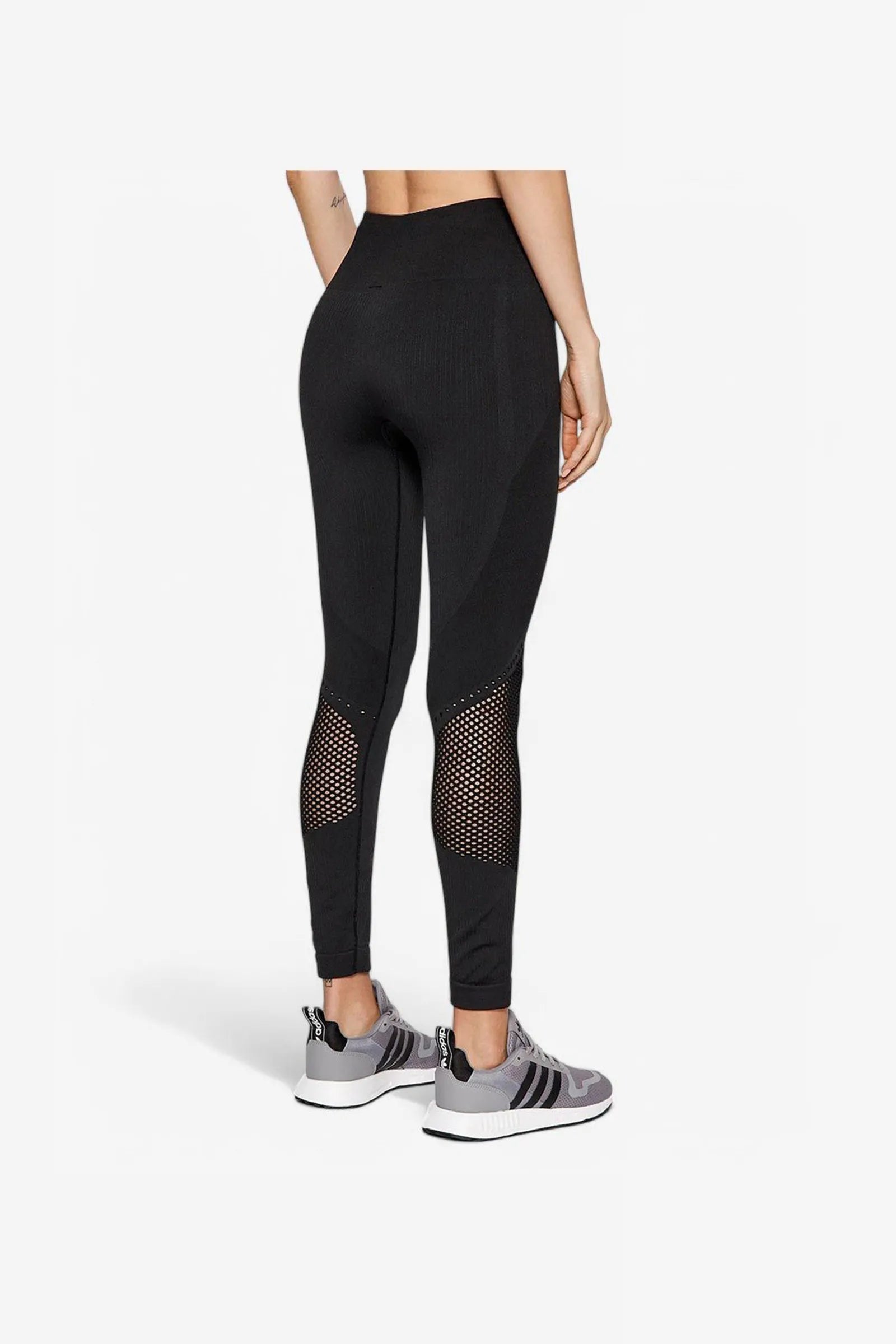 HELLANKE  ADIDAS Aeroknit 7/8 Running Leggings Black