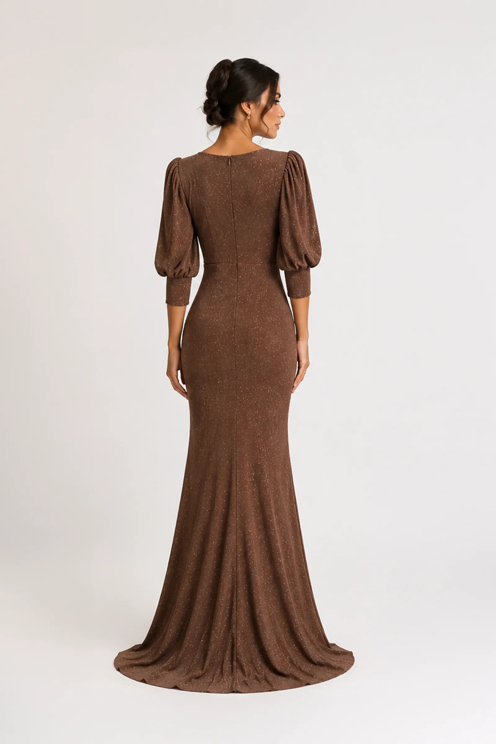 Fustan maxi glittery