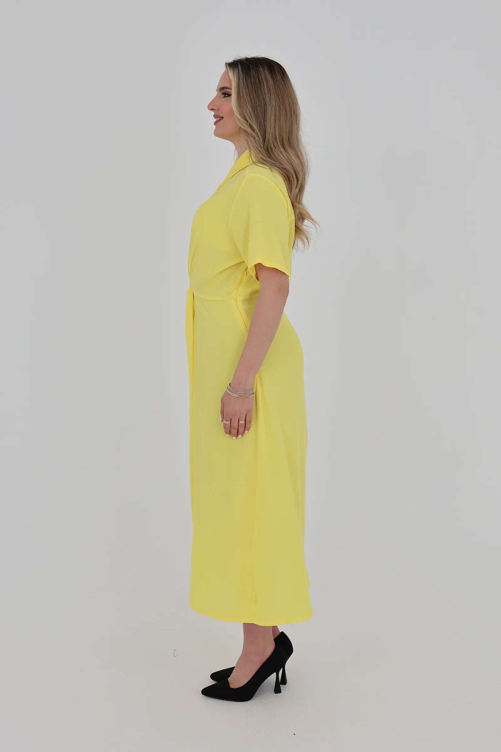 Fustan twist-front