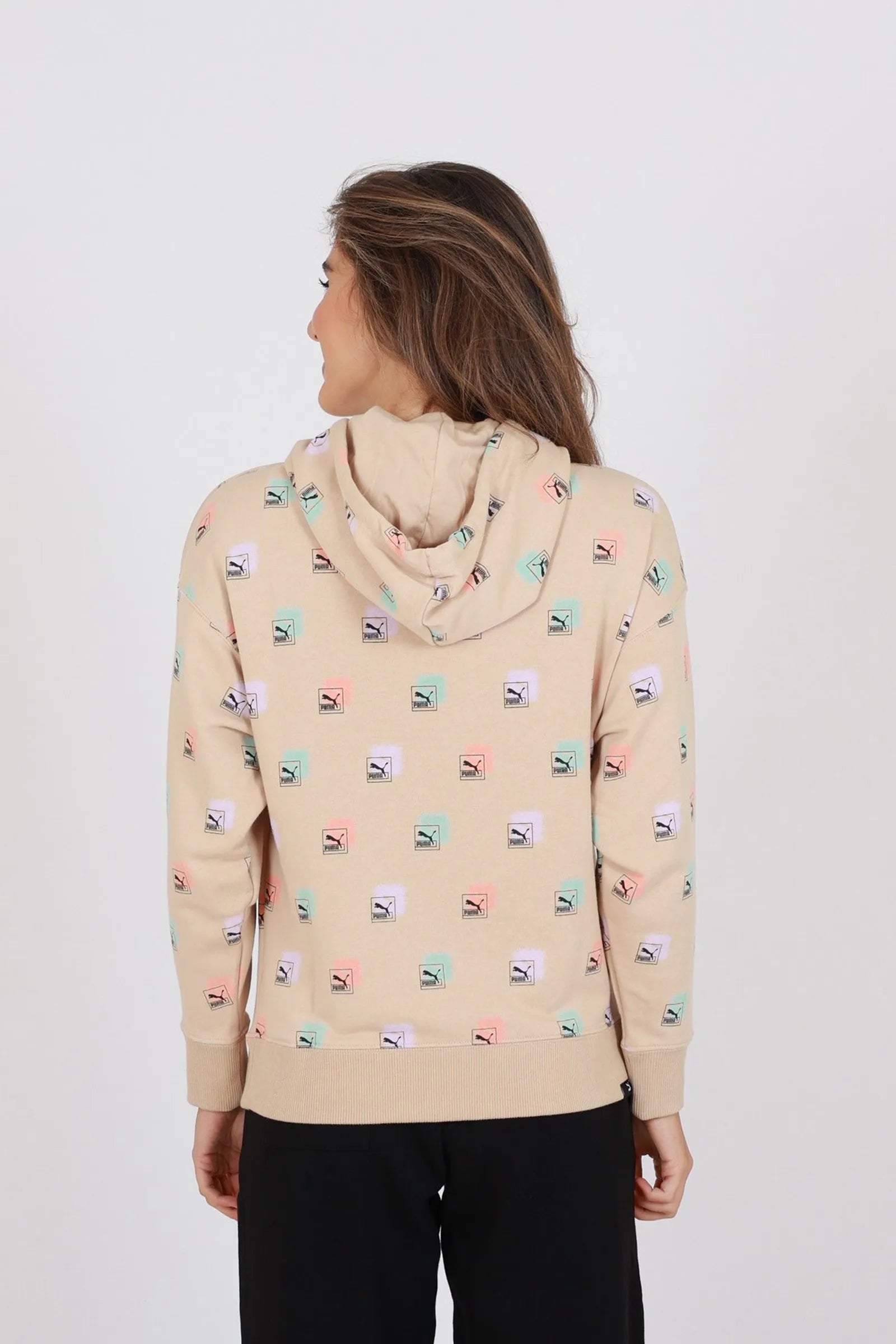 DUKS PUMA Brand love aop hoodie tr w