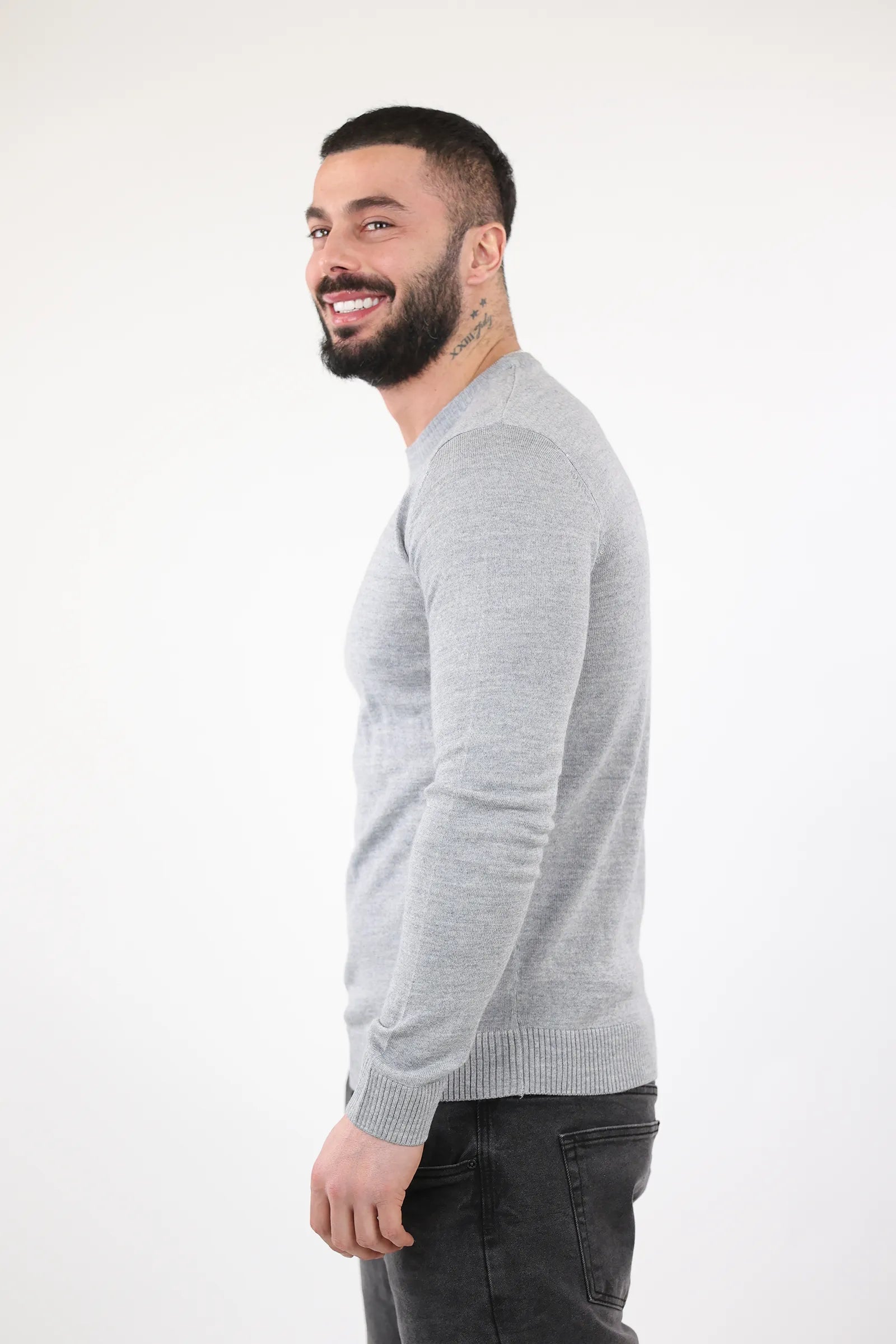 XHEMPER SLIM FIT Crewneck