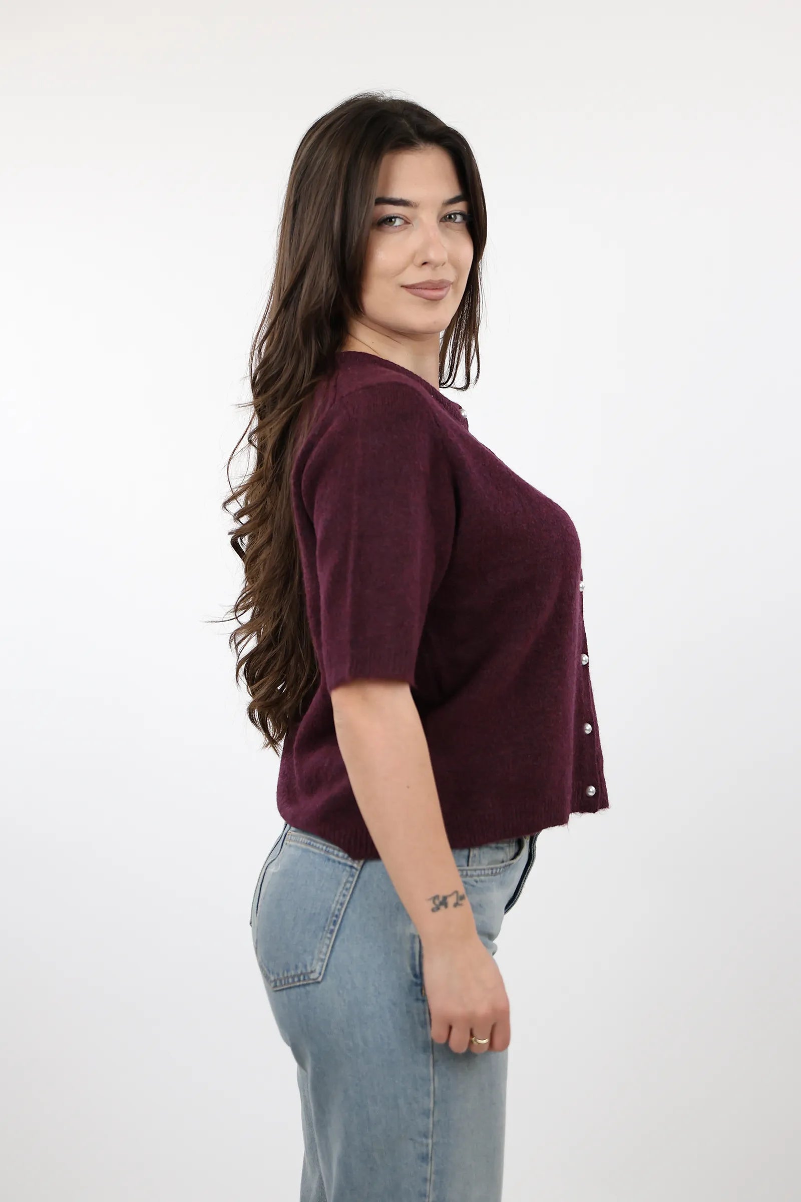 MAICË Button-Down Top