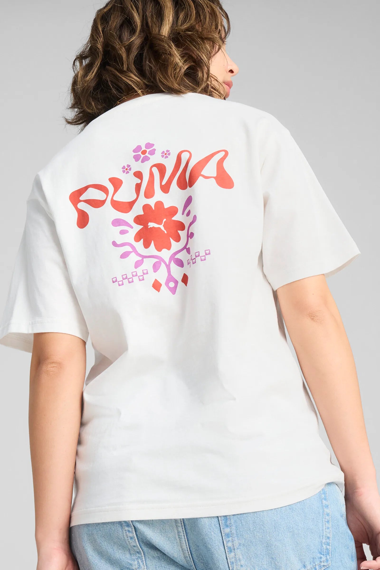 MAICË PUMA WARDROBE ESS FLORAL PACK RELAXED GRAPHIC TEE