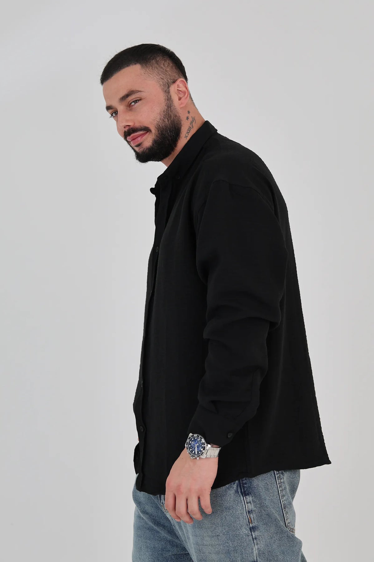 Kemishe linen button-down