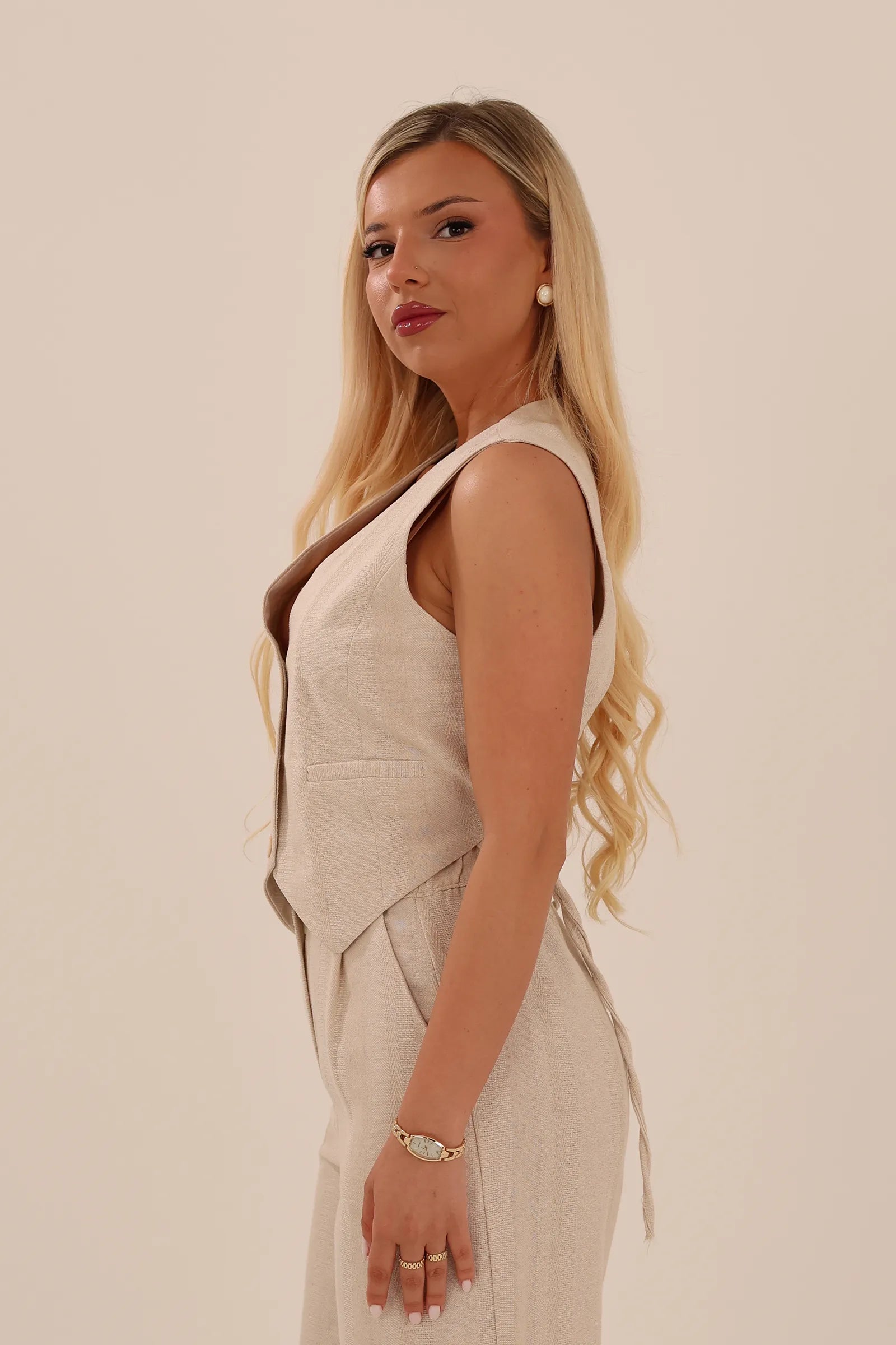 Jelek linen vest