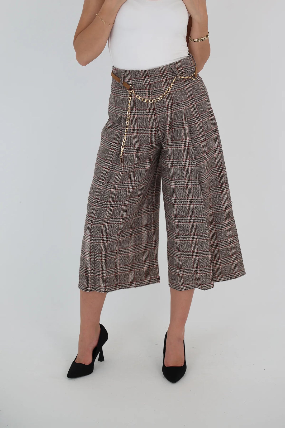 Pantallona vintage wide leg