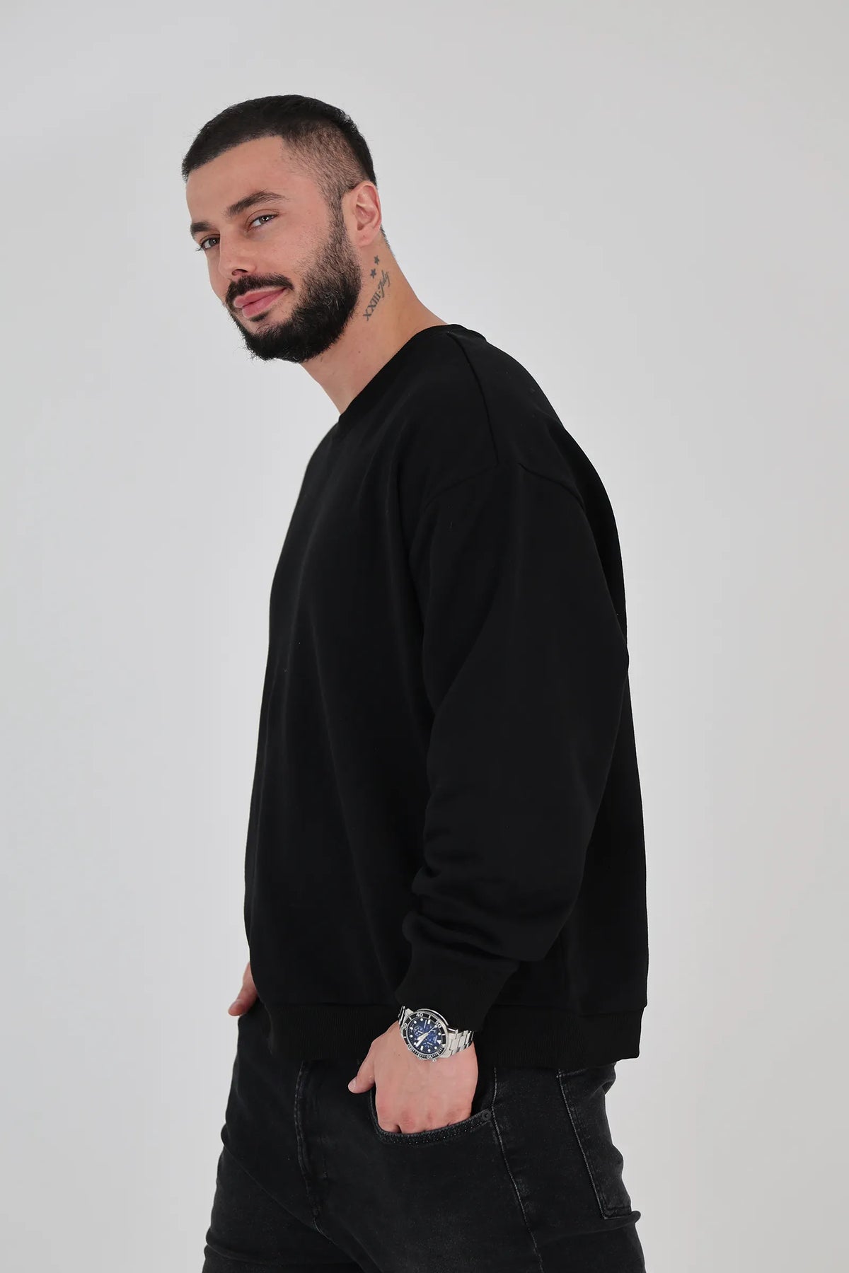 Duks  ribbed cuffs and hem