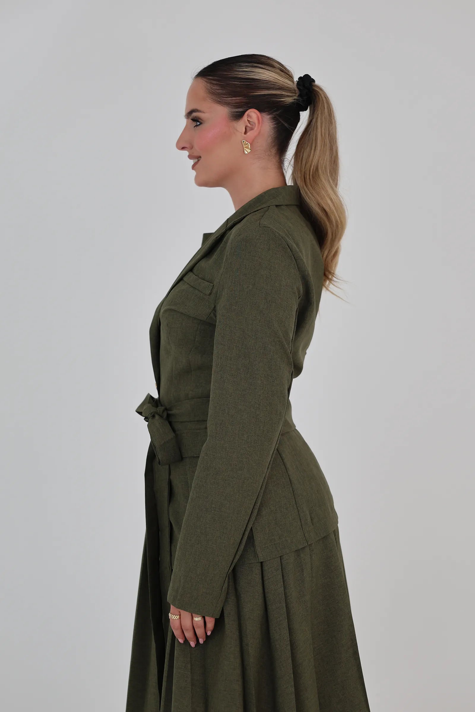 Sako wrap blazer