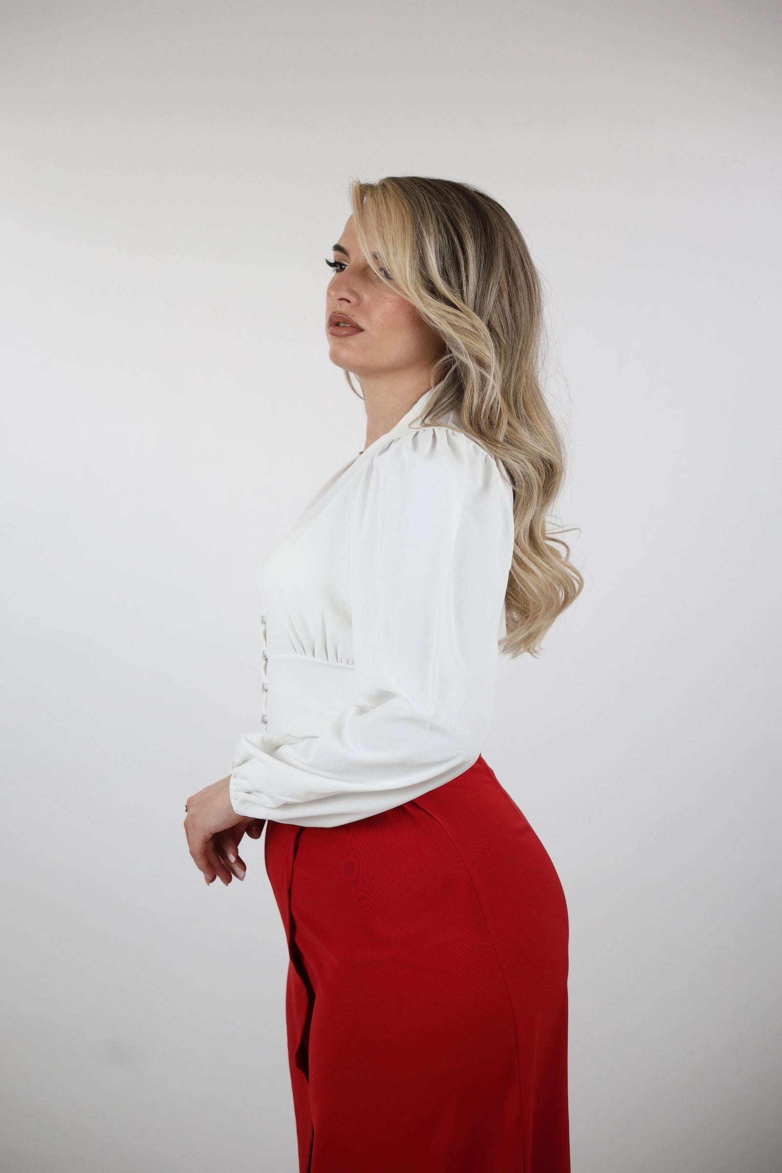 KËMISHË Shirred Waist