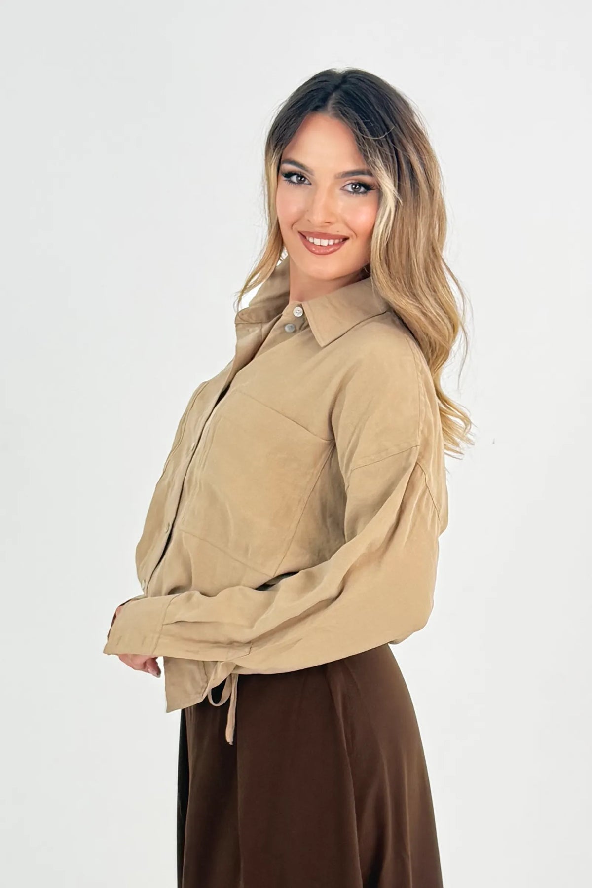 Kemishe long sleeve button-up