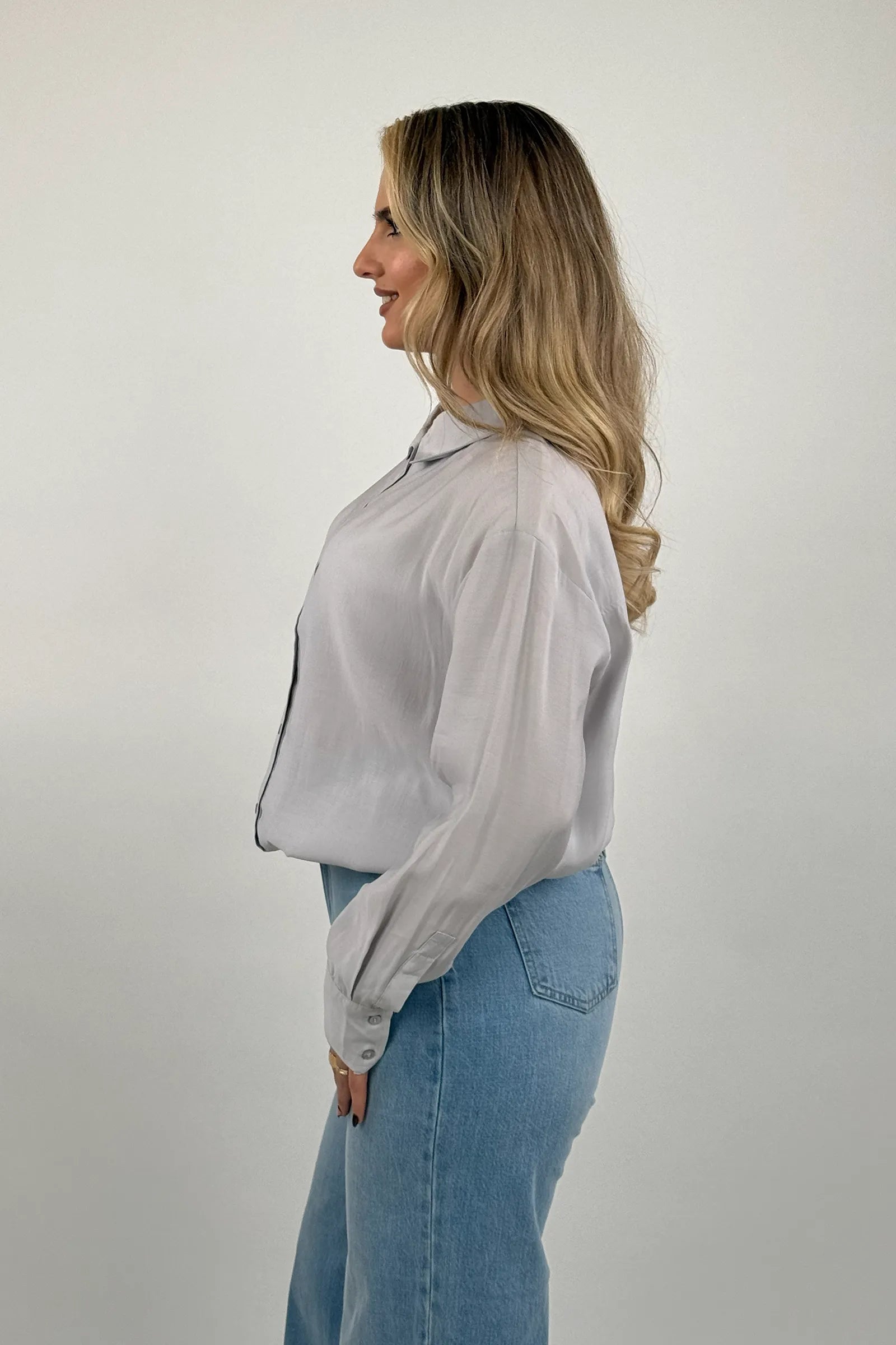 Kemishe collared top