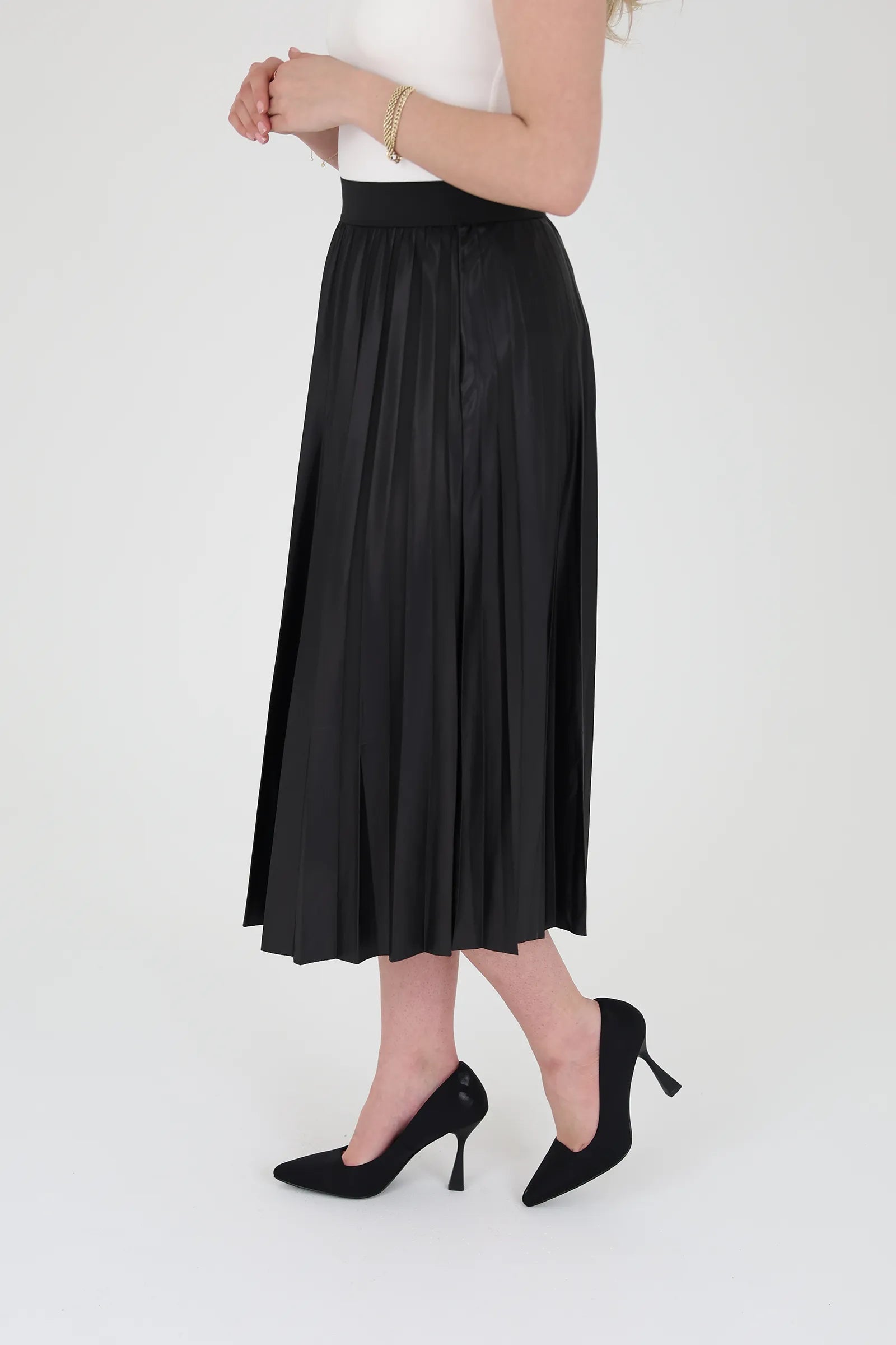 Fund pleated chiffon
