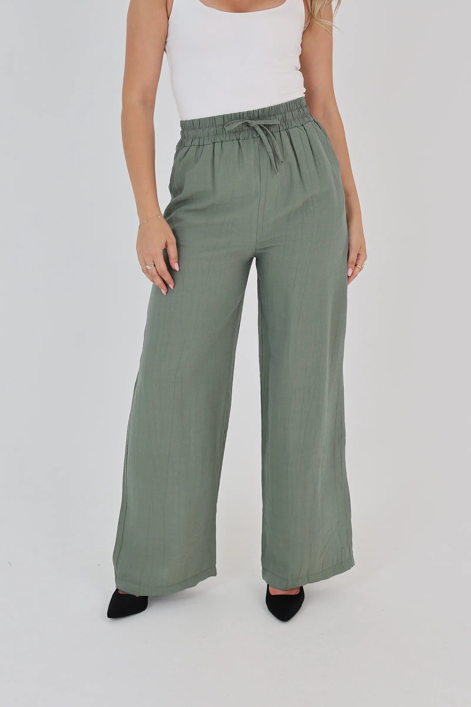Pantallona waist linen