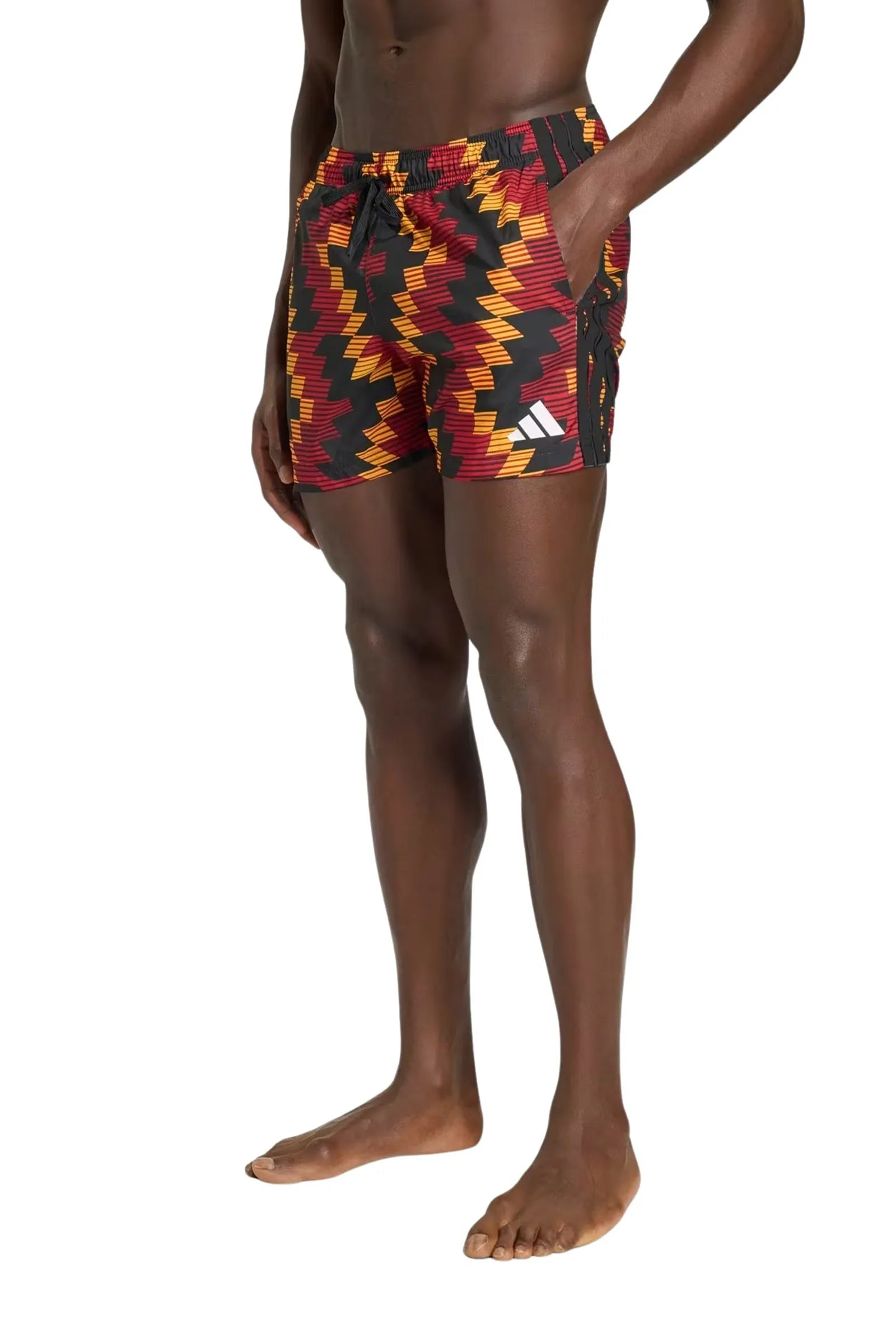 Shorce adidas football-inspired graphic swim KD5347