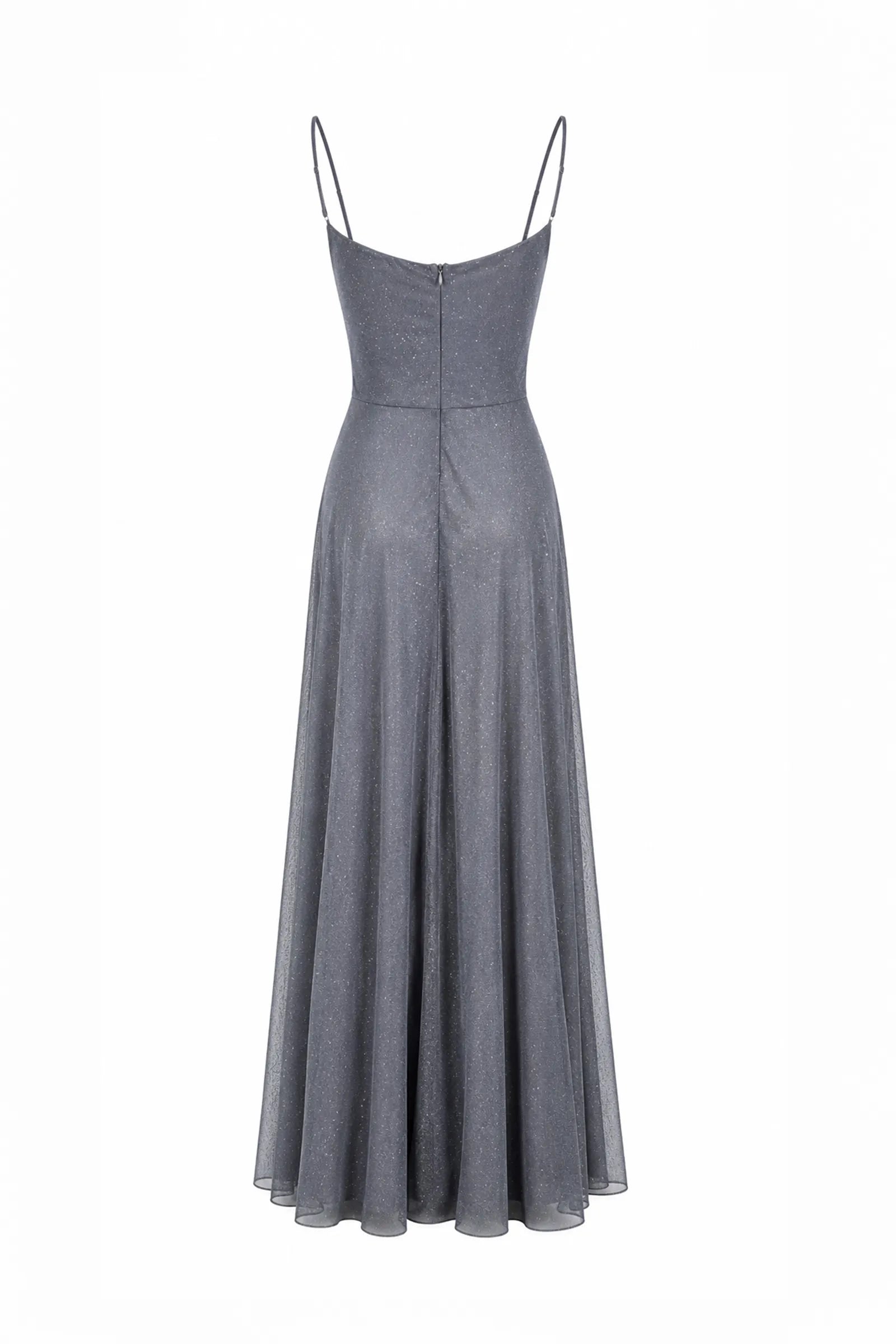 Fustan grey glitter