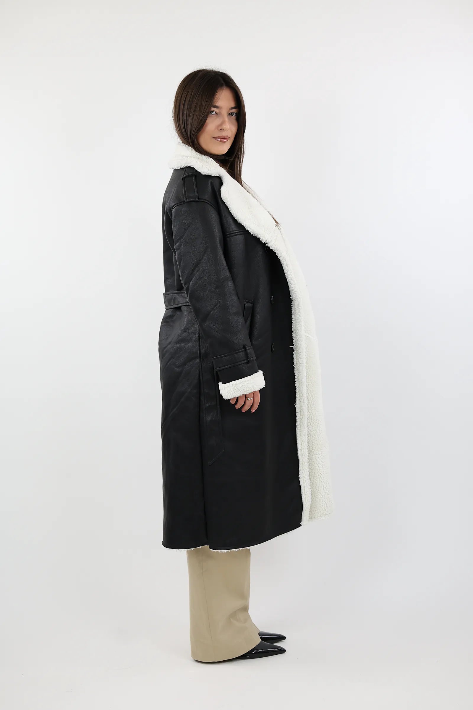 JAKNE FAUX LEATHER