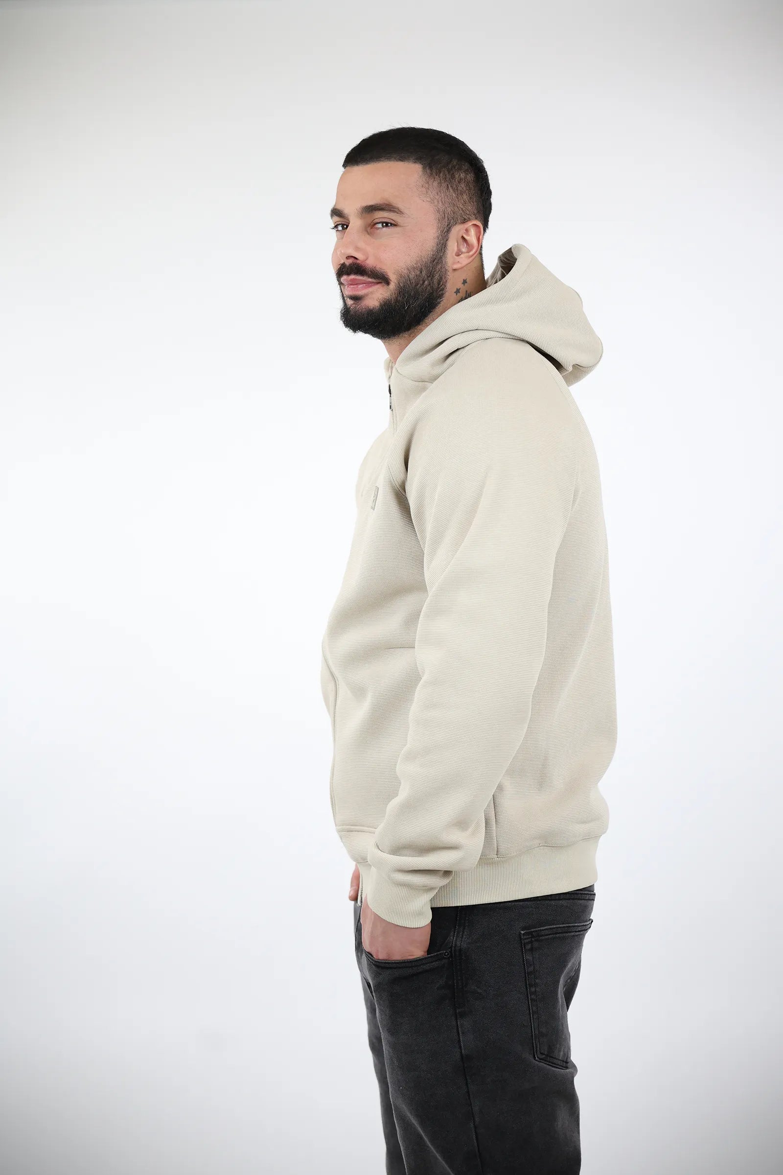 DUKS Zippered hoodie