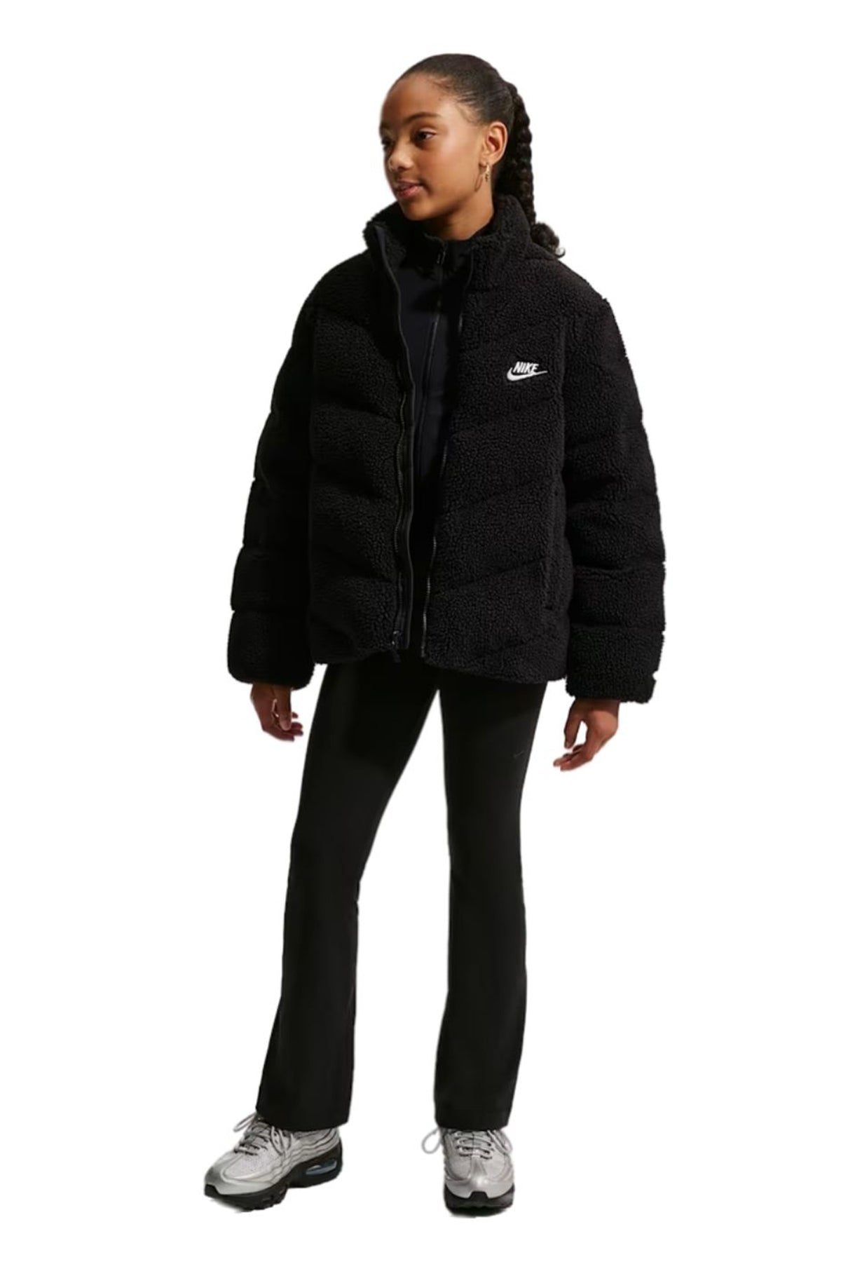 Jakne nike sportswear big kids' therma-fit loose puffer IM4506-010