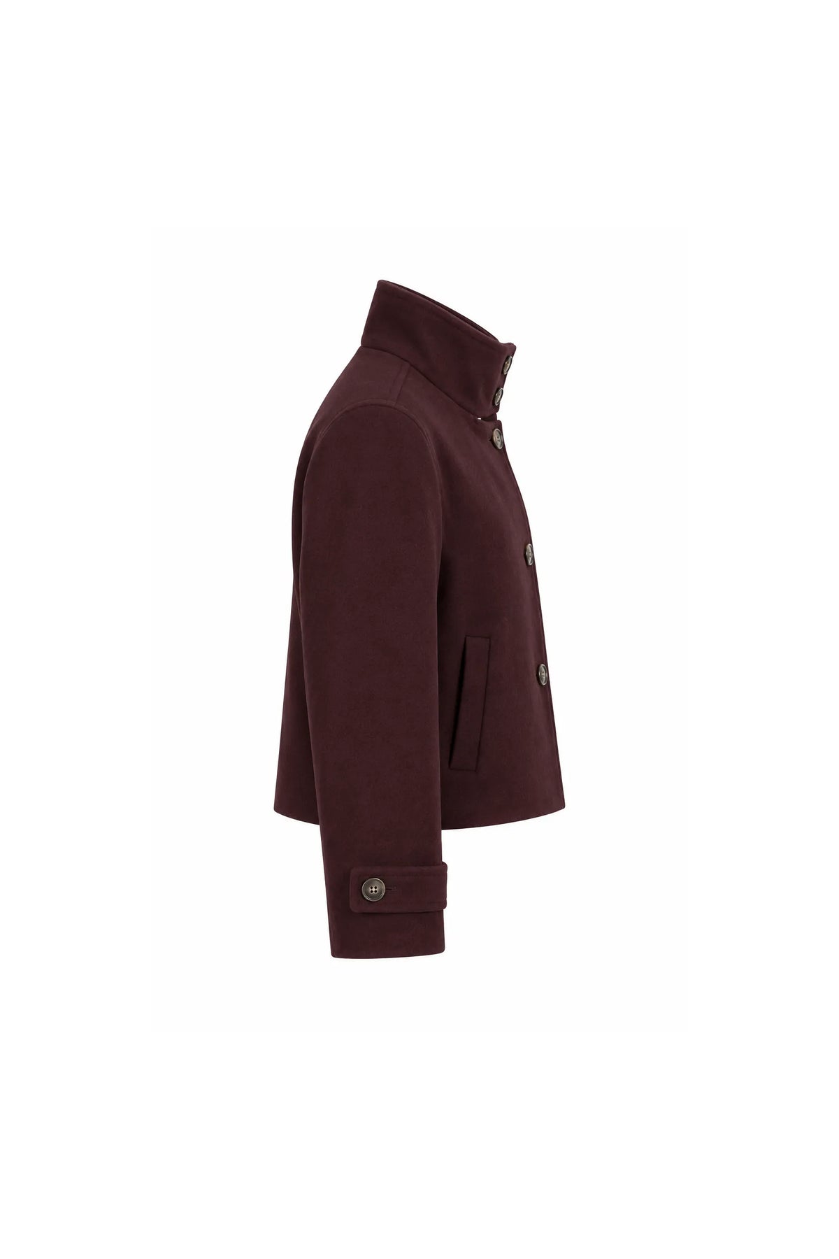 Pallto asymmetric wool