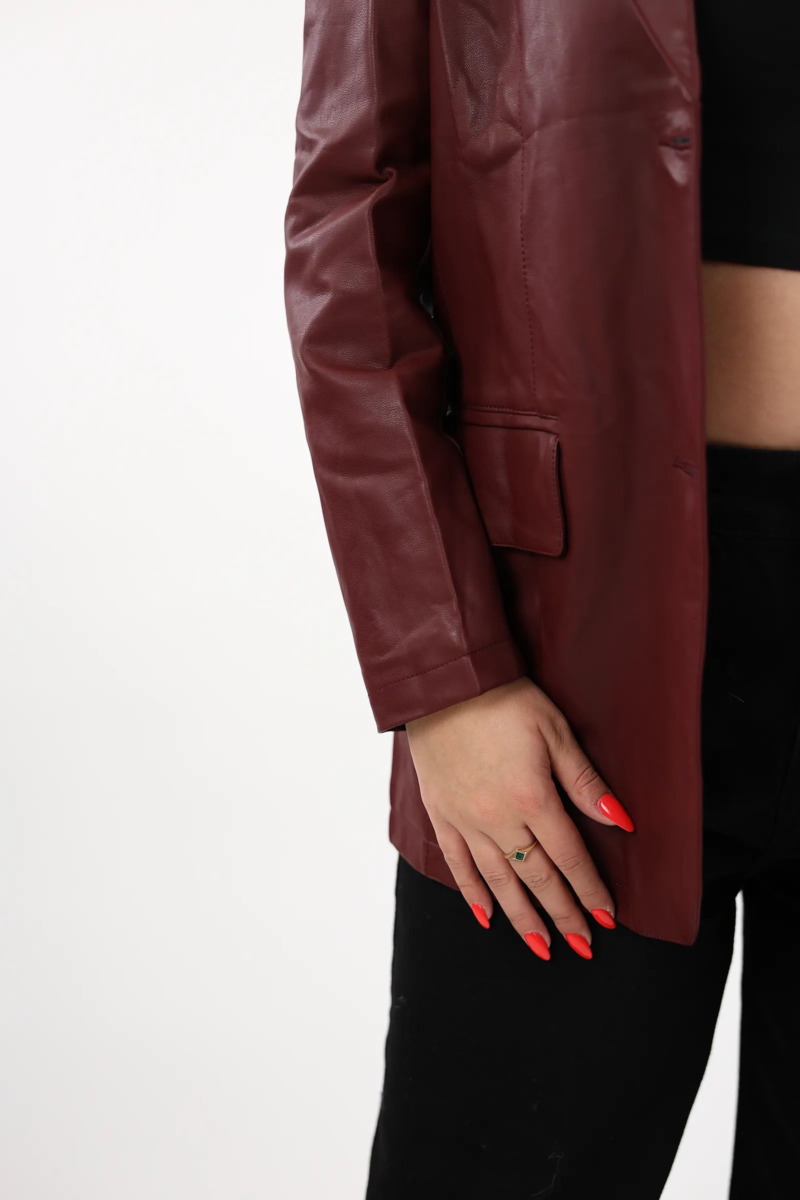 JAKNE DARK RED