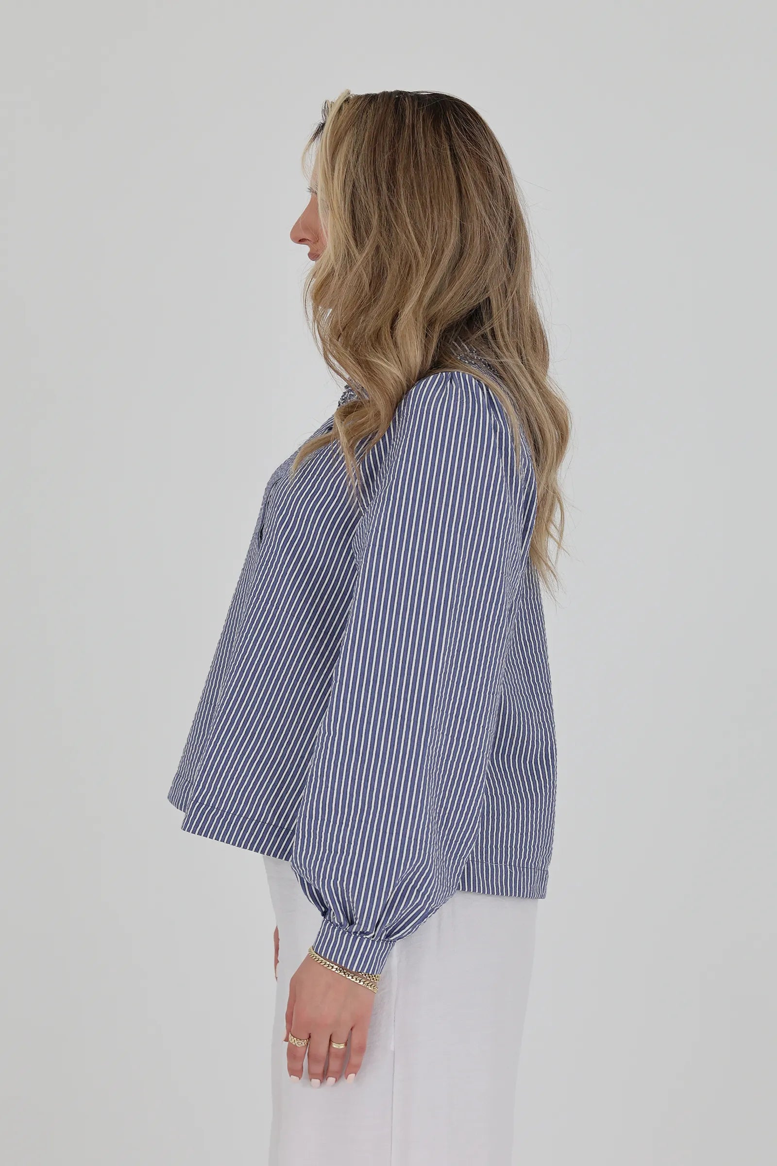 Kemishe striped cotton