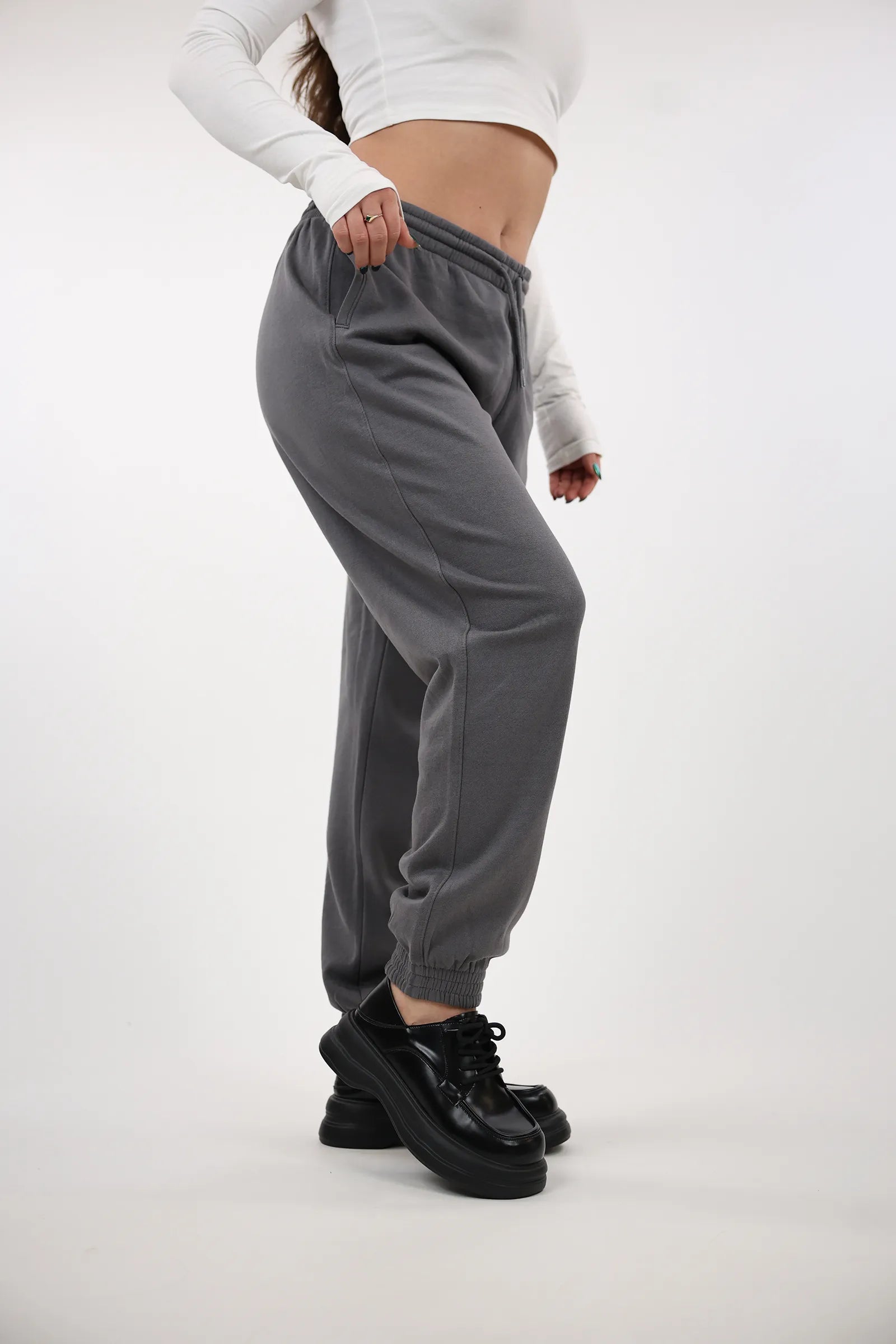 TRENERKA elastic waist fleece