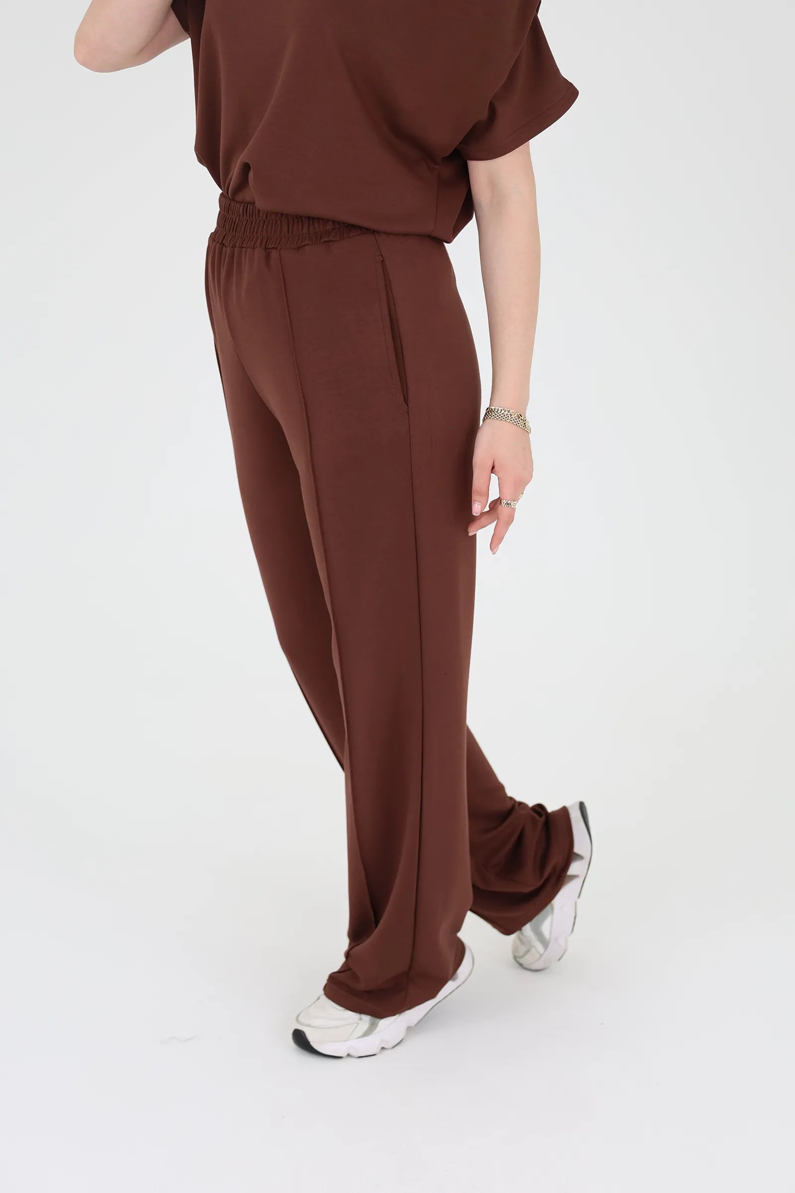 Trenerka wide leg joggers