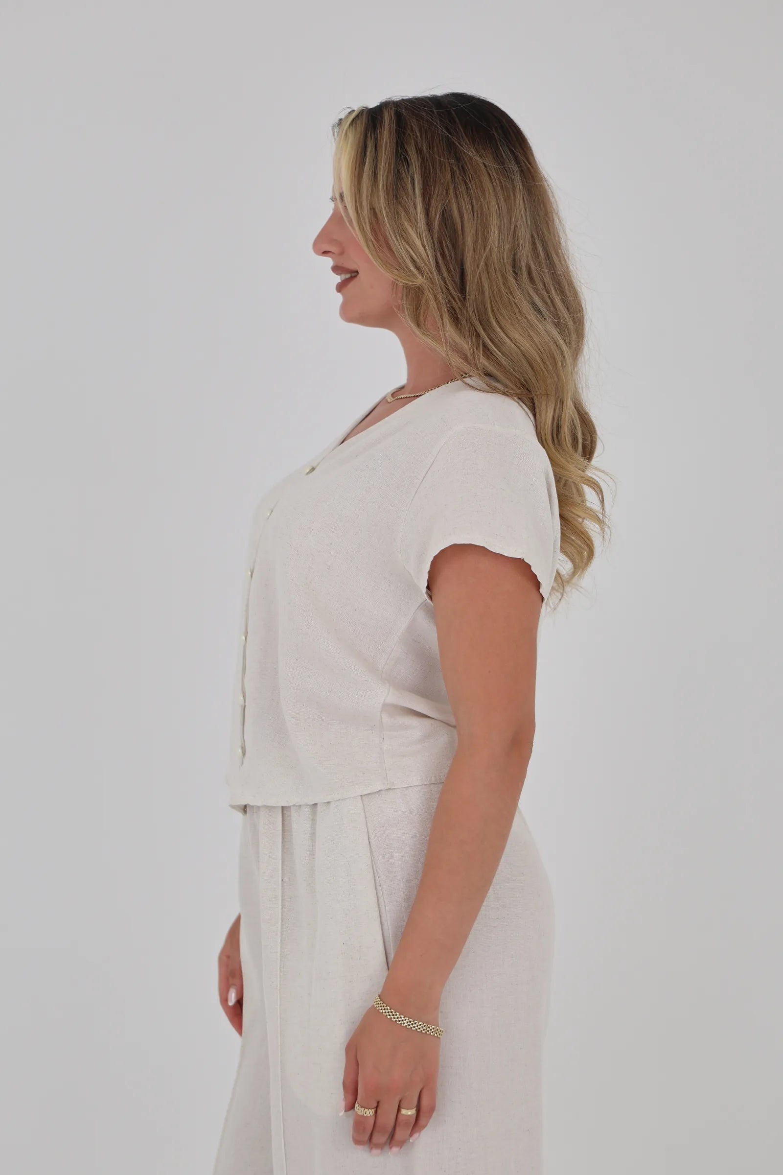 Kemishe pearl button