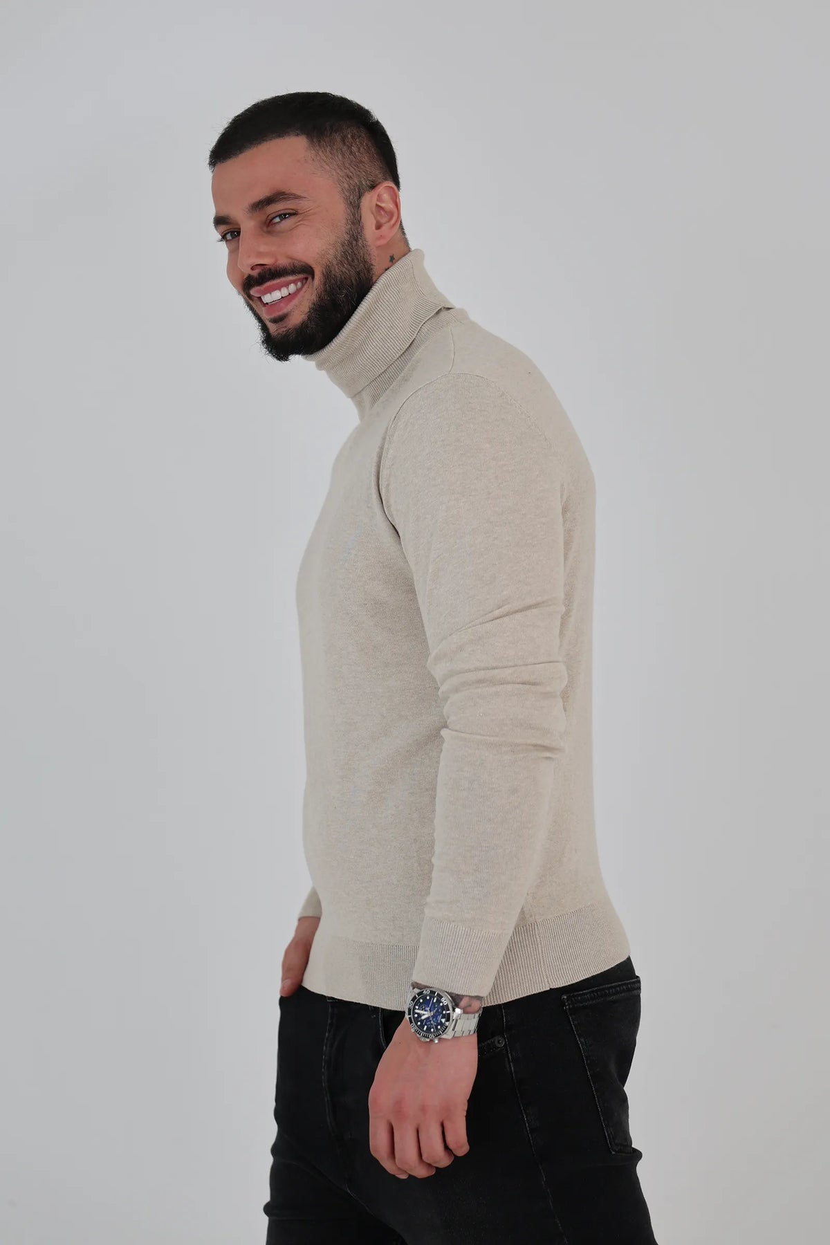 Rrollke classic roll neck