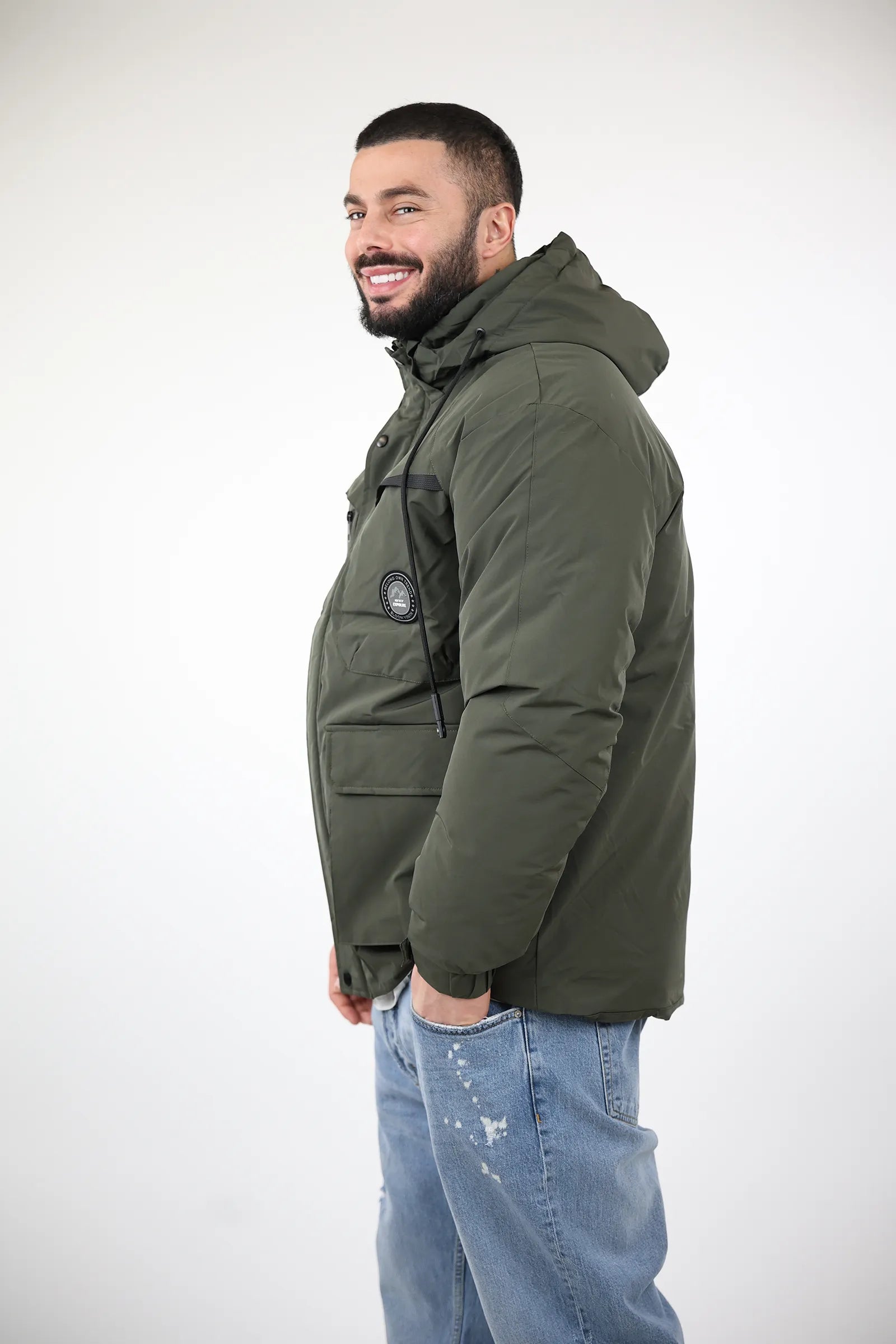 JAKNE Hooded Puffer Jacket