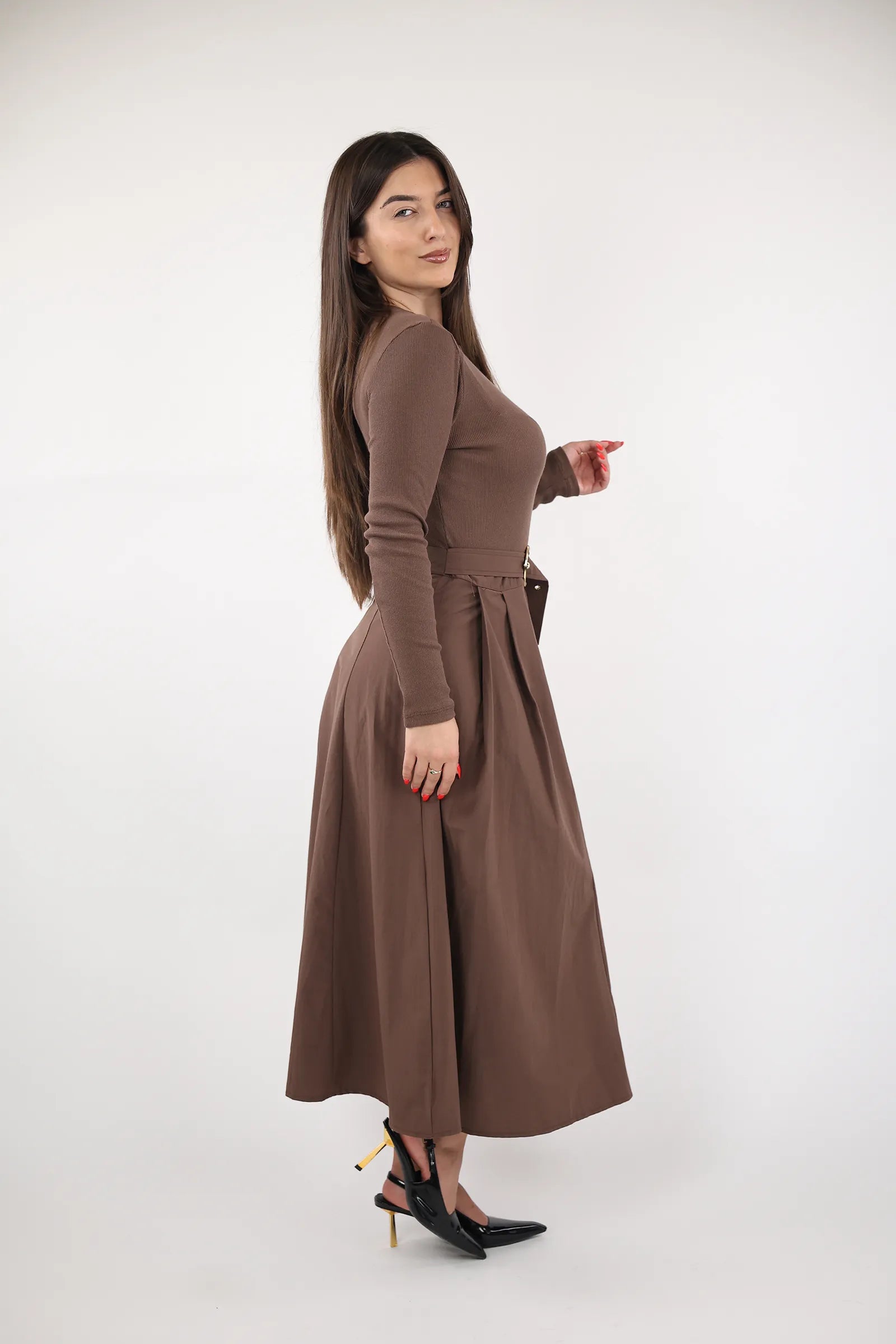 FUSTAN CASUAL BELTED