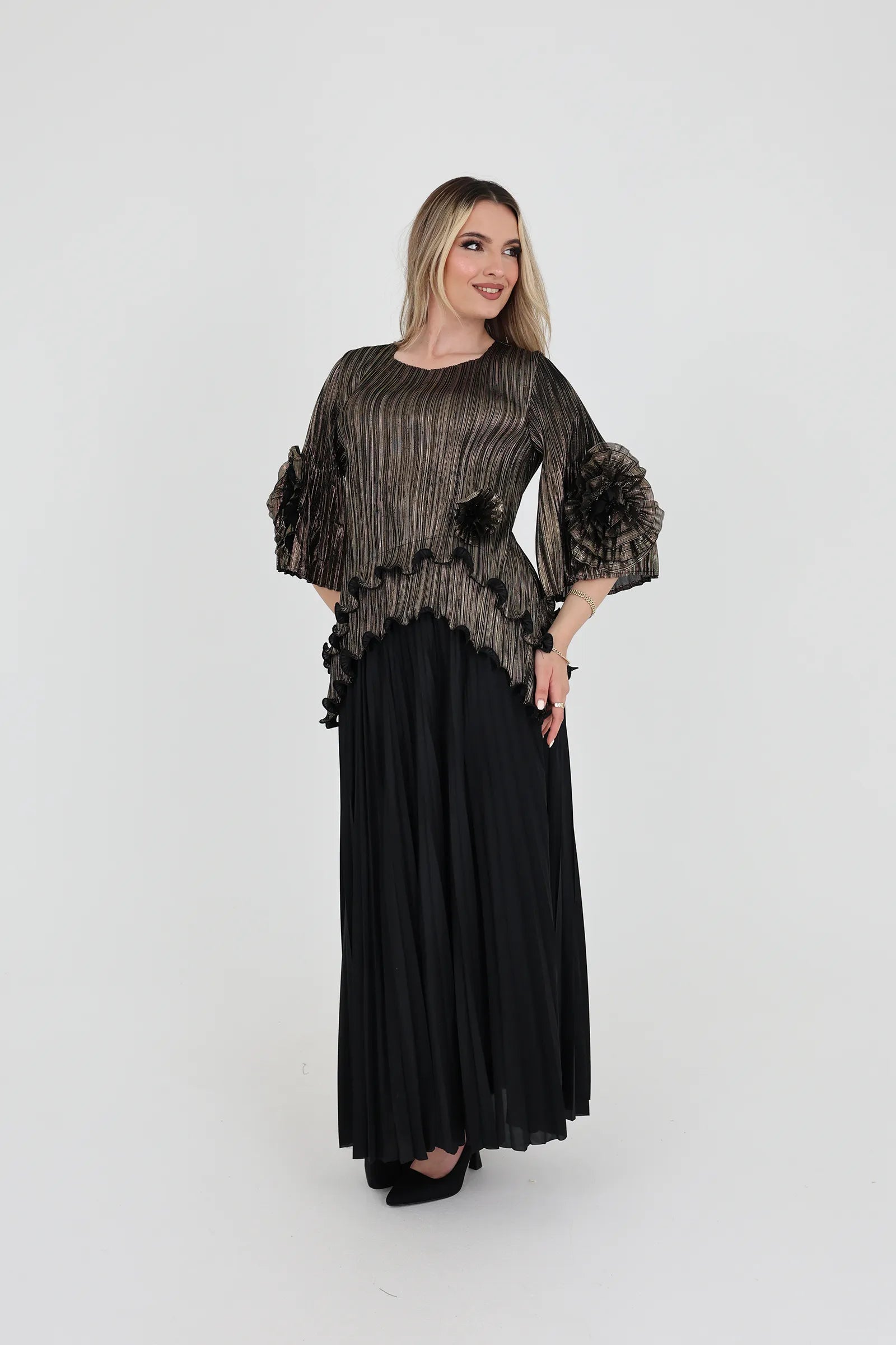 Set pleated co-ord