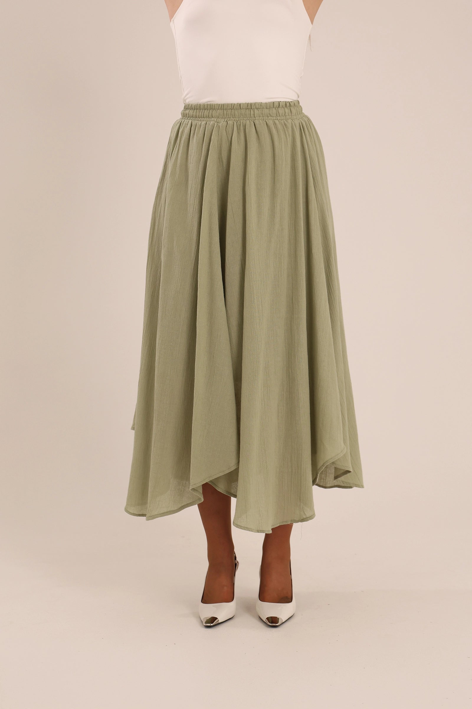Fund flowy linen