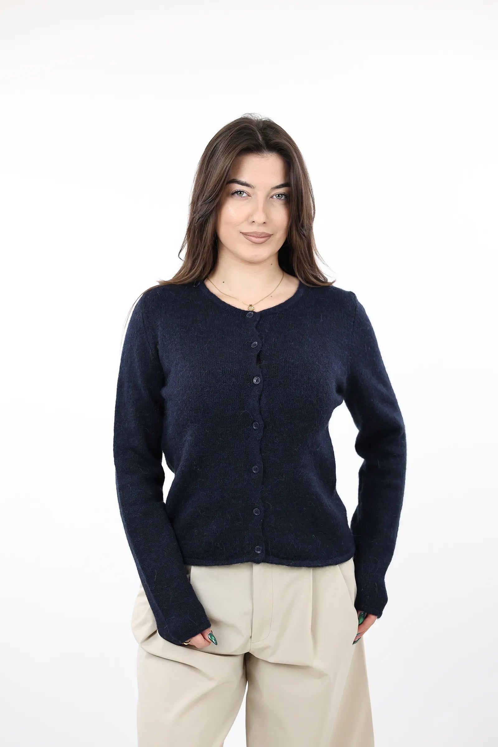 XHEMPER Button Cardigan