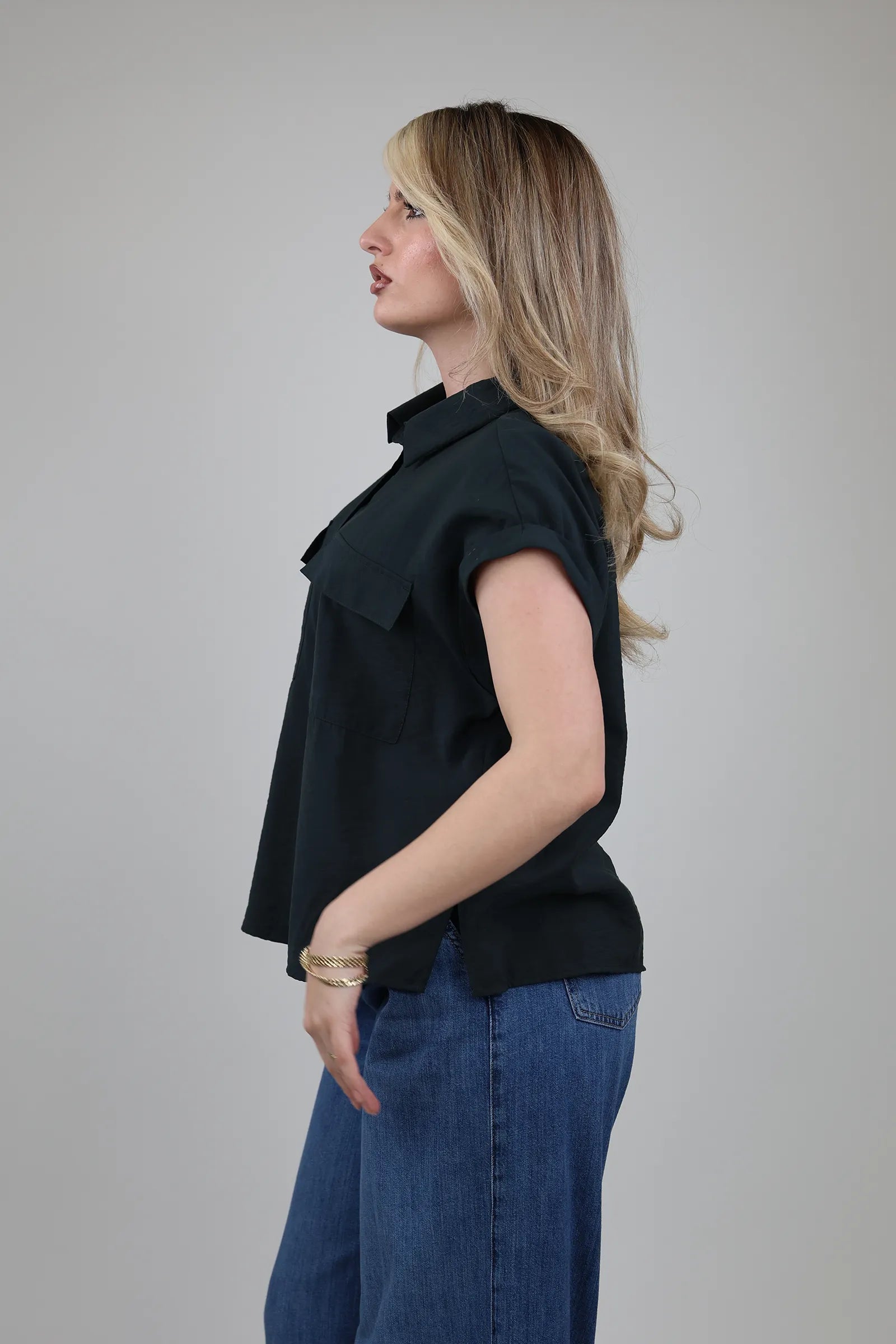 Kemishe dual flap pockets
