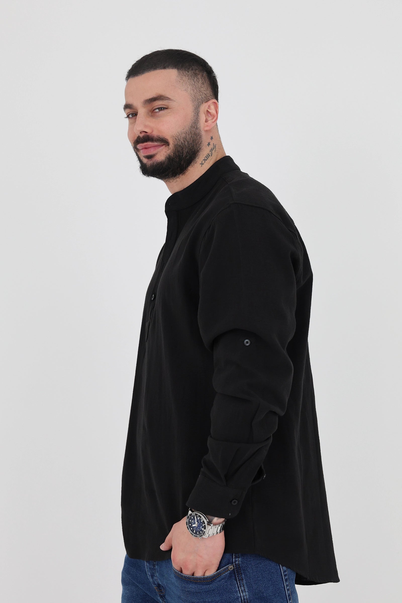 Kemishe half button
