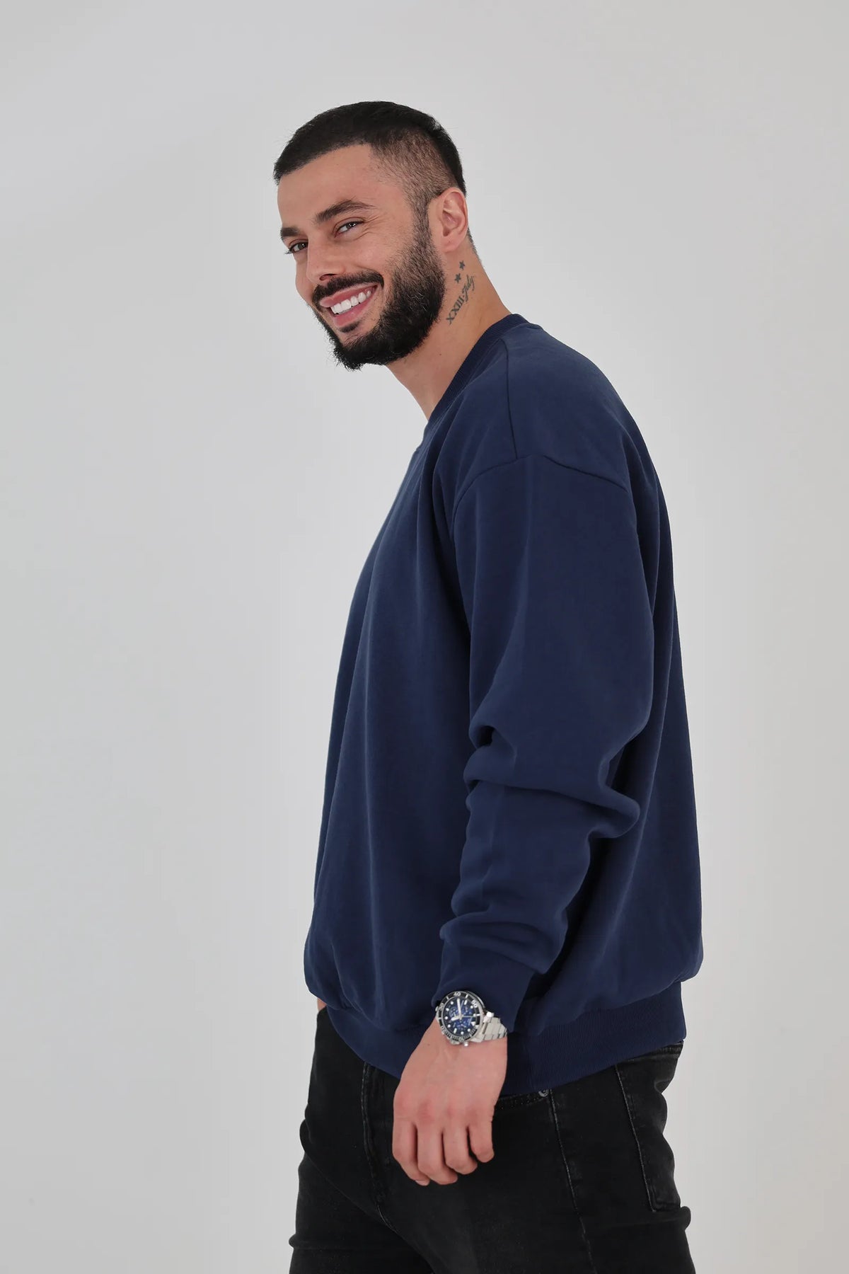 Duks  ribbed cuffs and hem