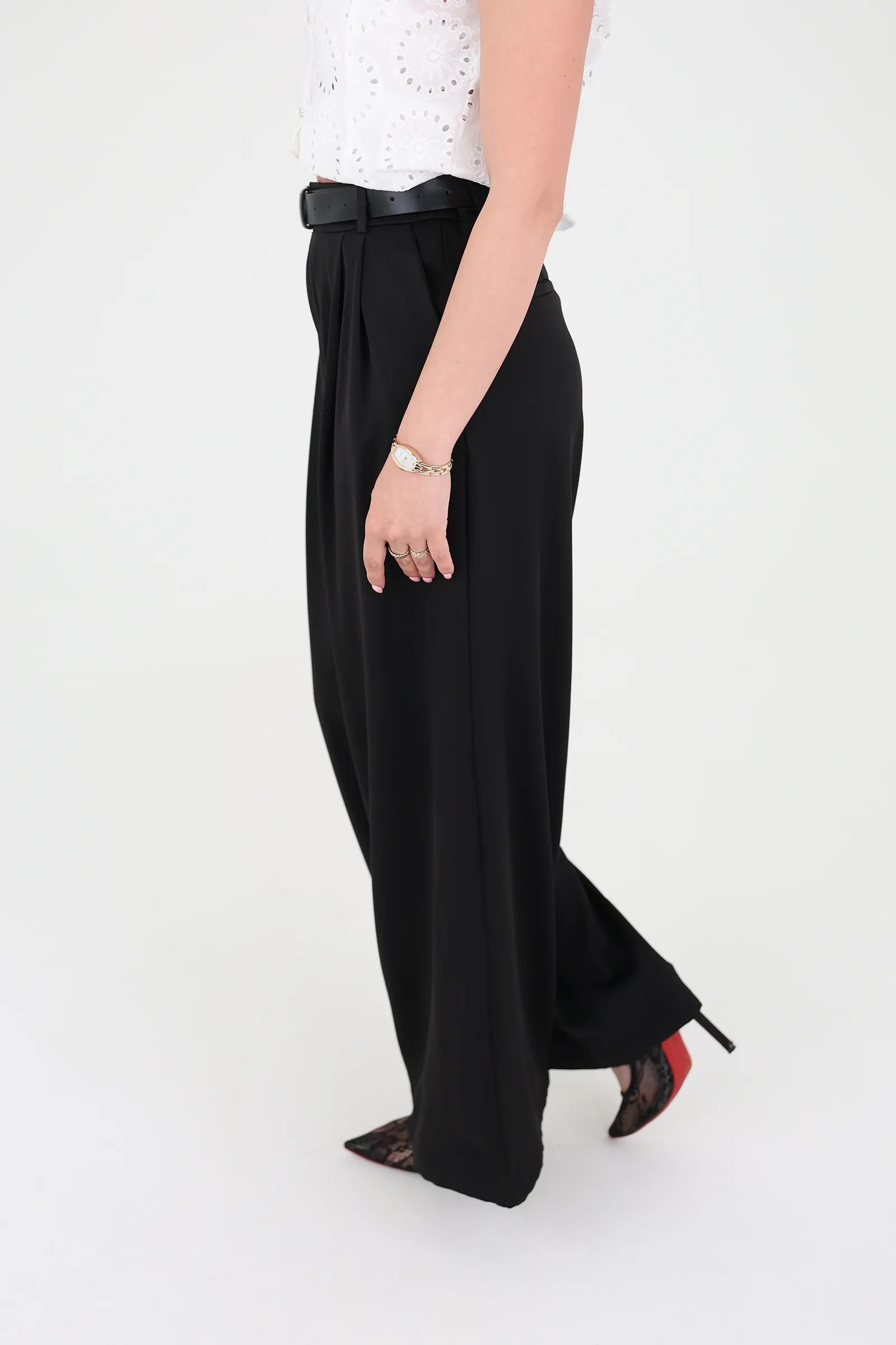 Pantallona flowy wide