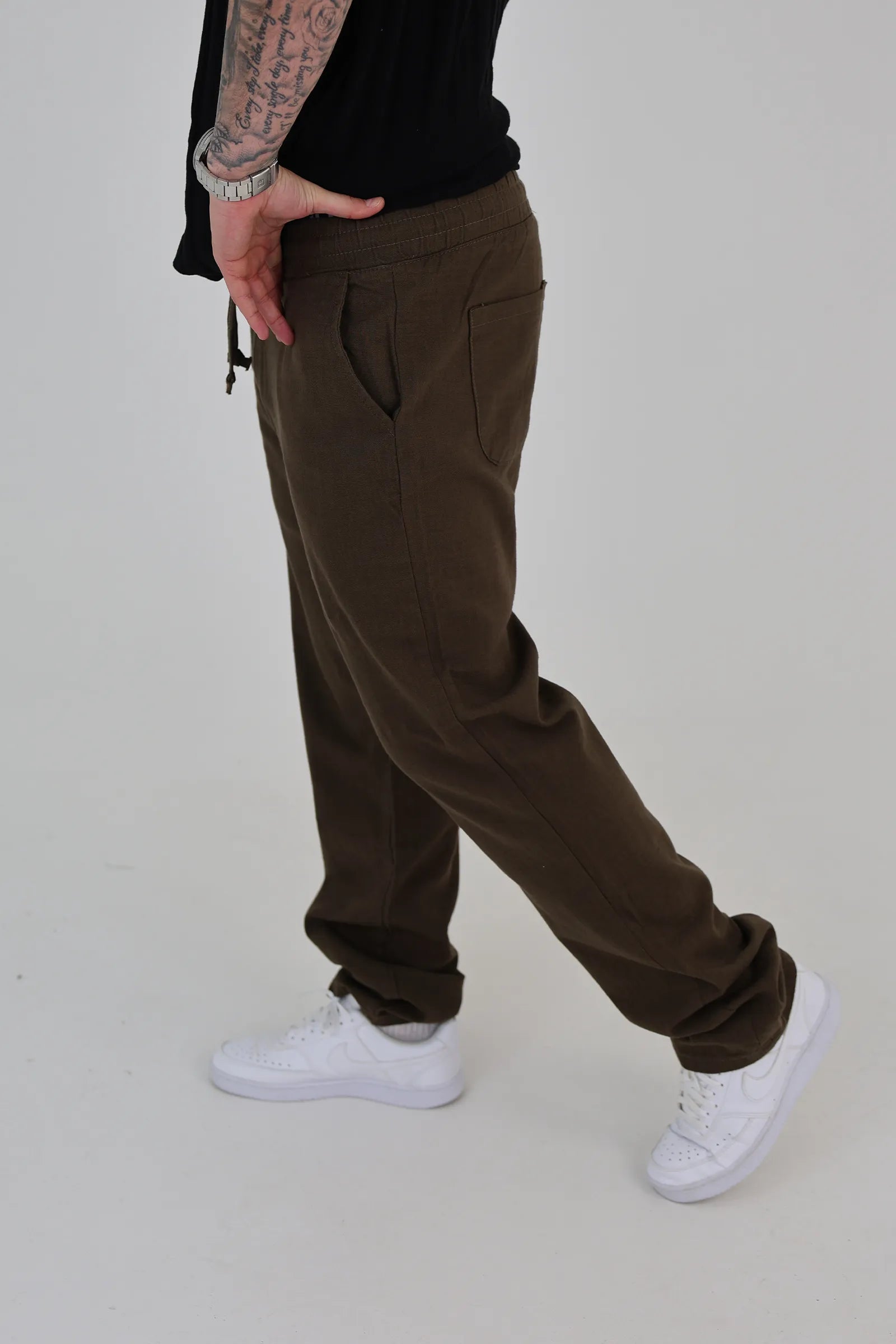 Pantallona flat front