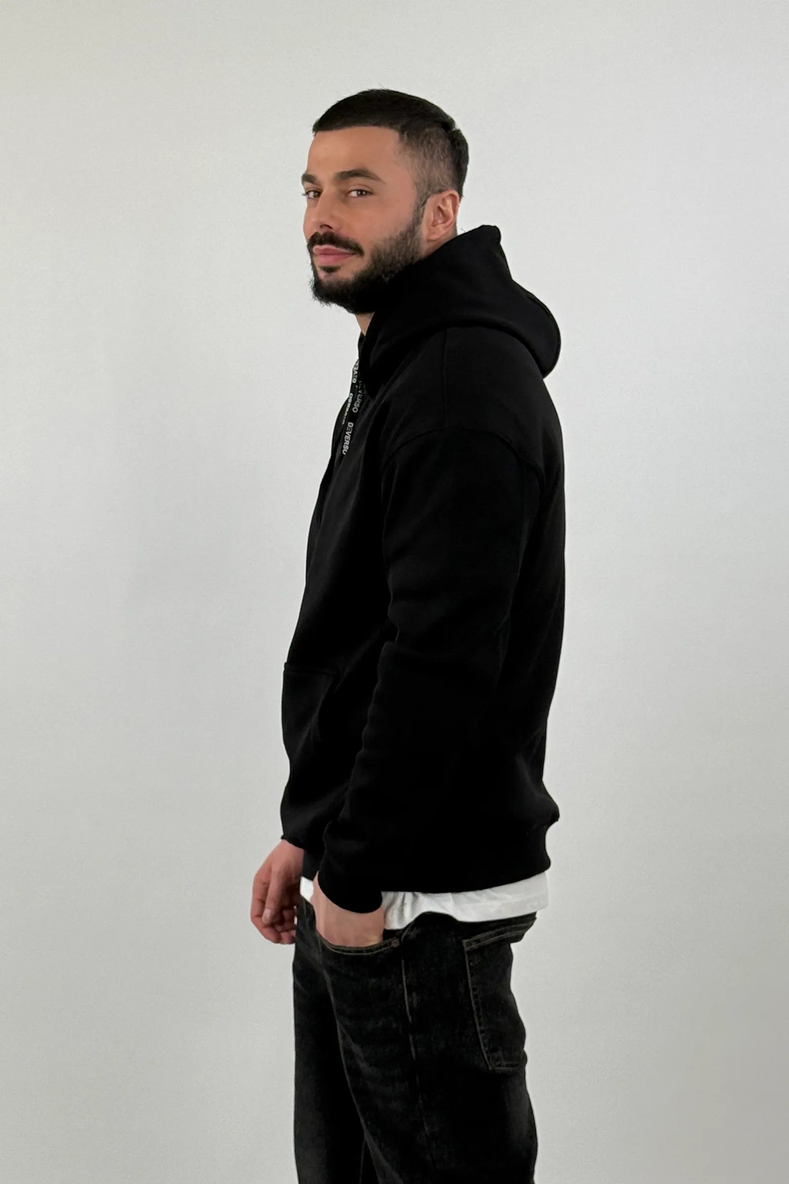 Duks relaxed fit kangaroo