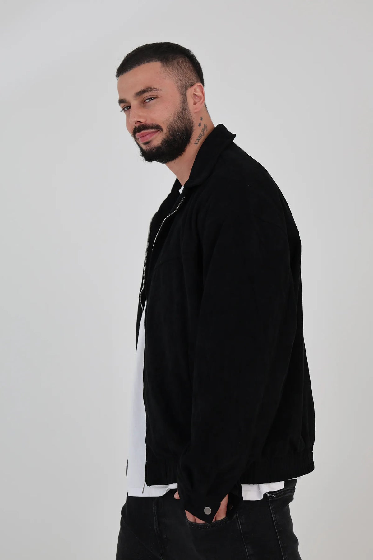 Jakne suede jacket