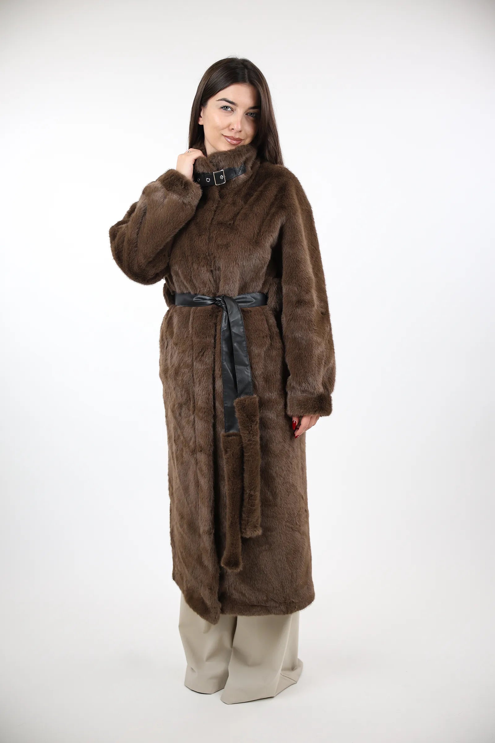 JAKNE Oversized  Faux Fur