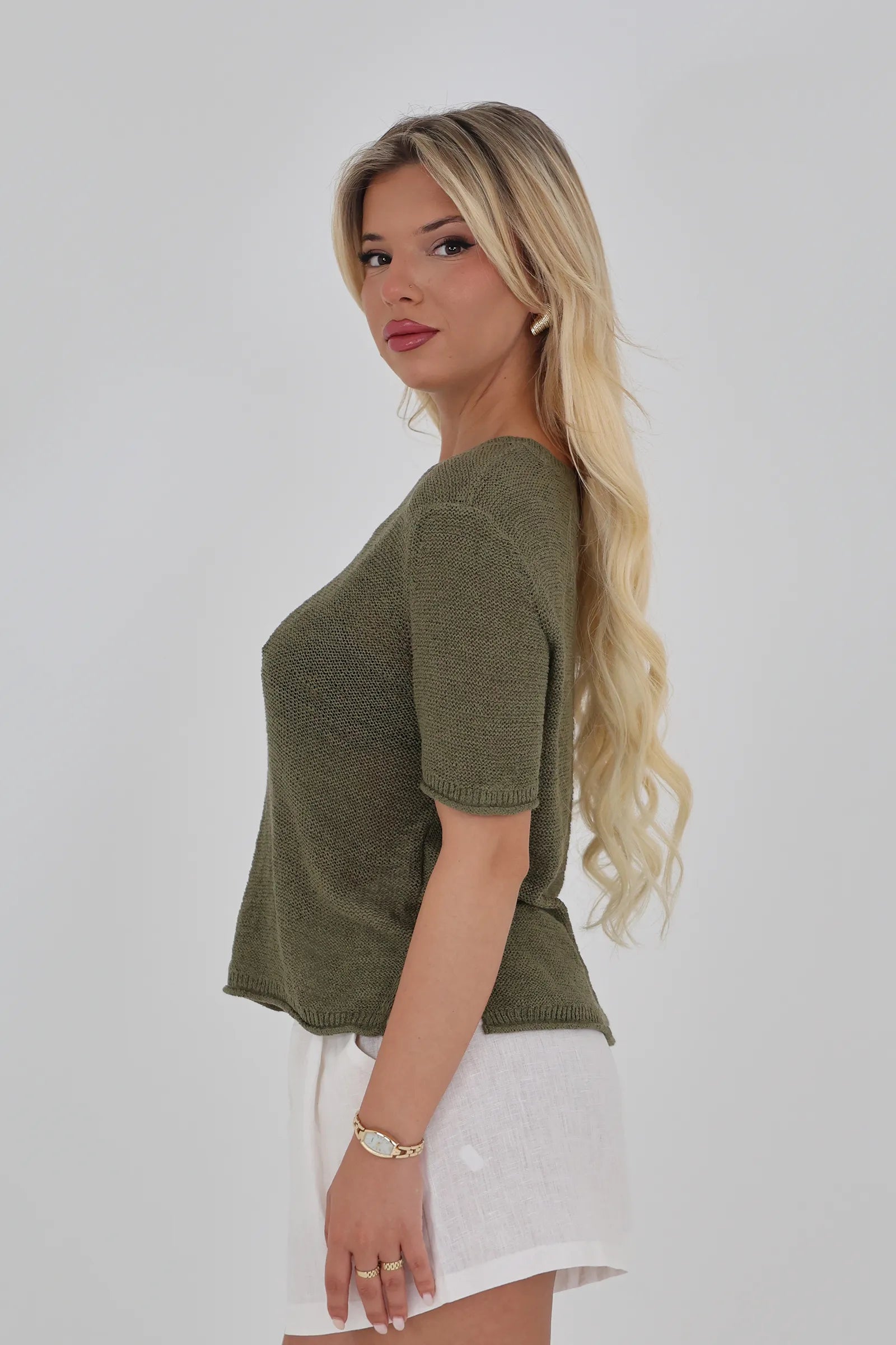 Maice open knit