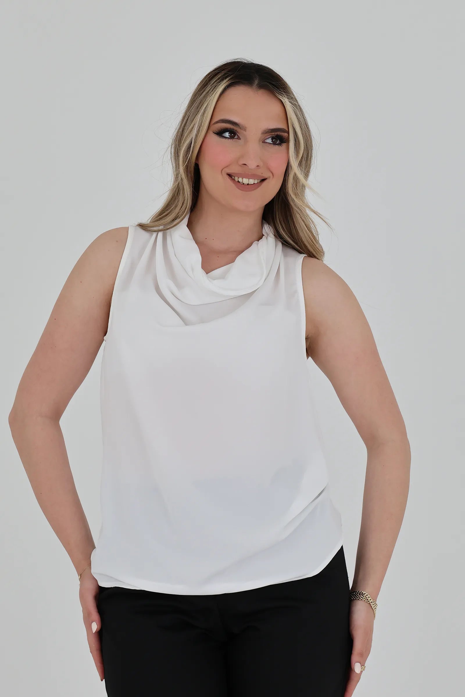 Maice cowl neck