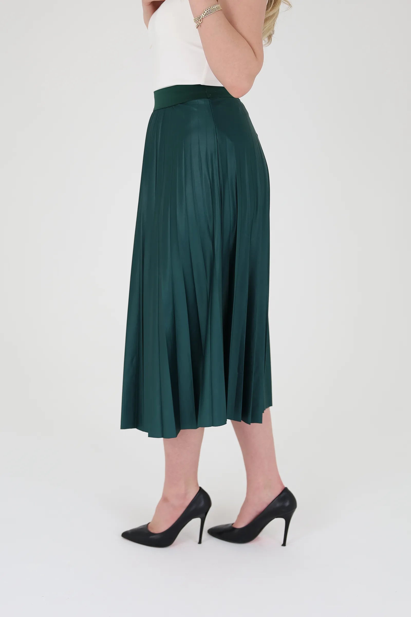Fund pleated chiffon