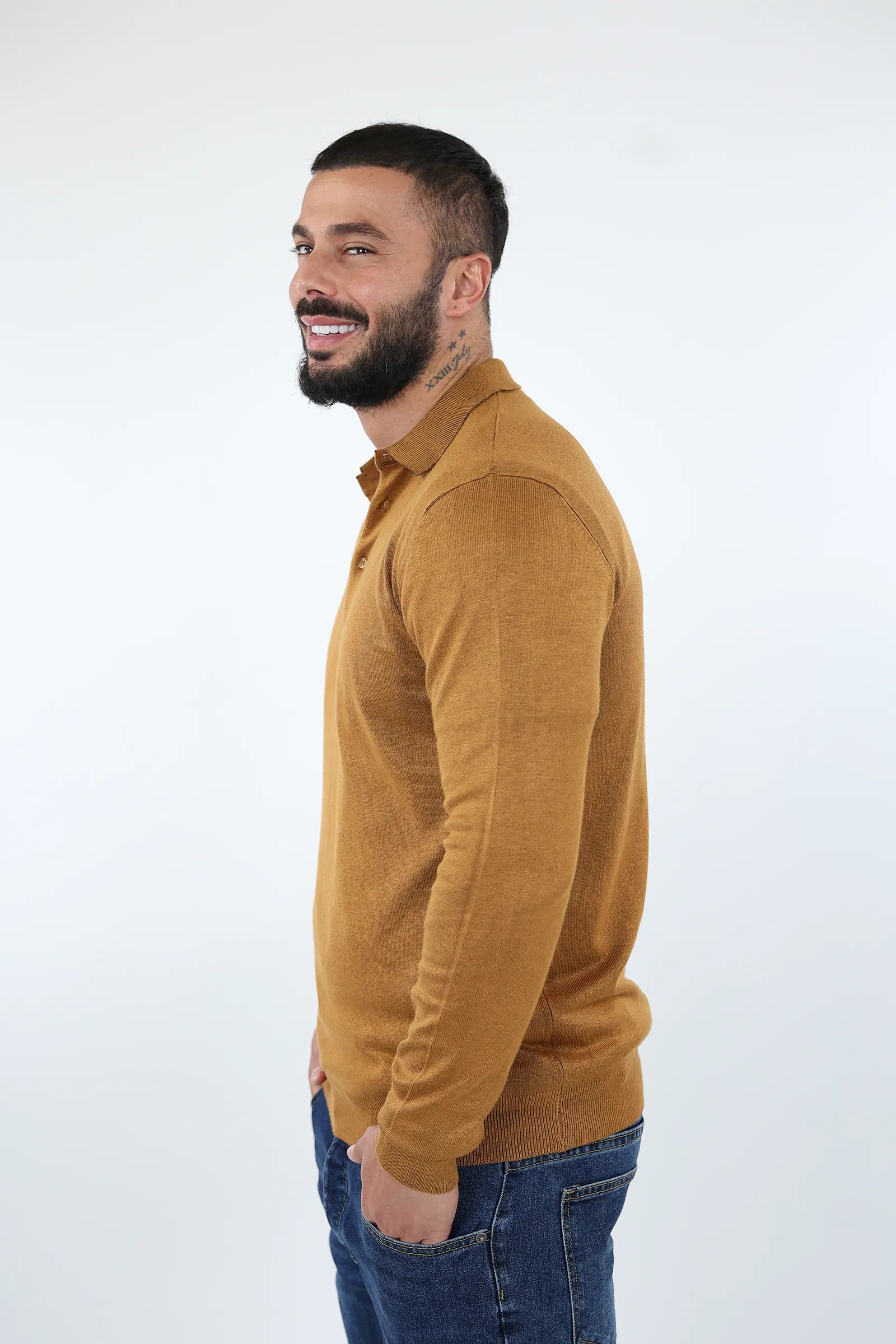 BLUZË MUSTARD POLO