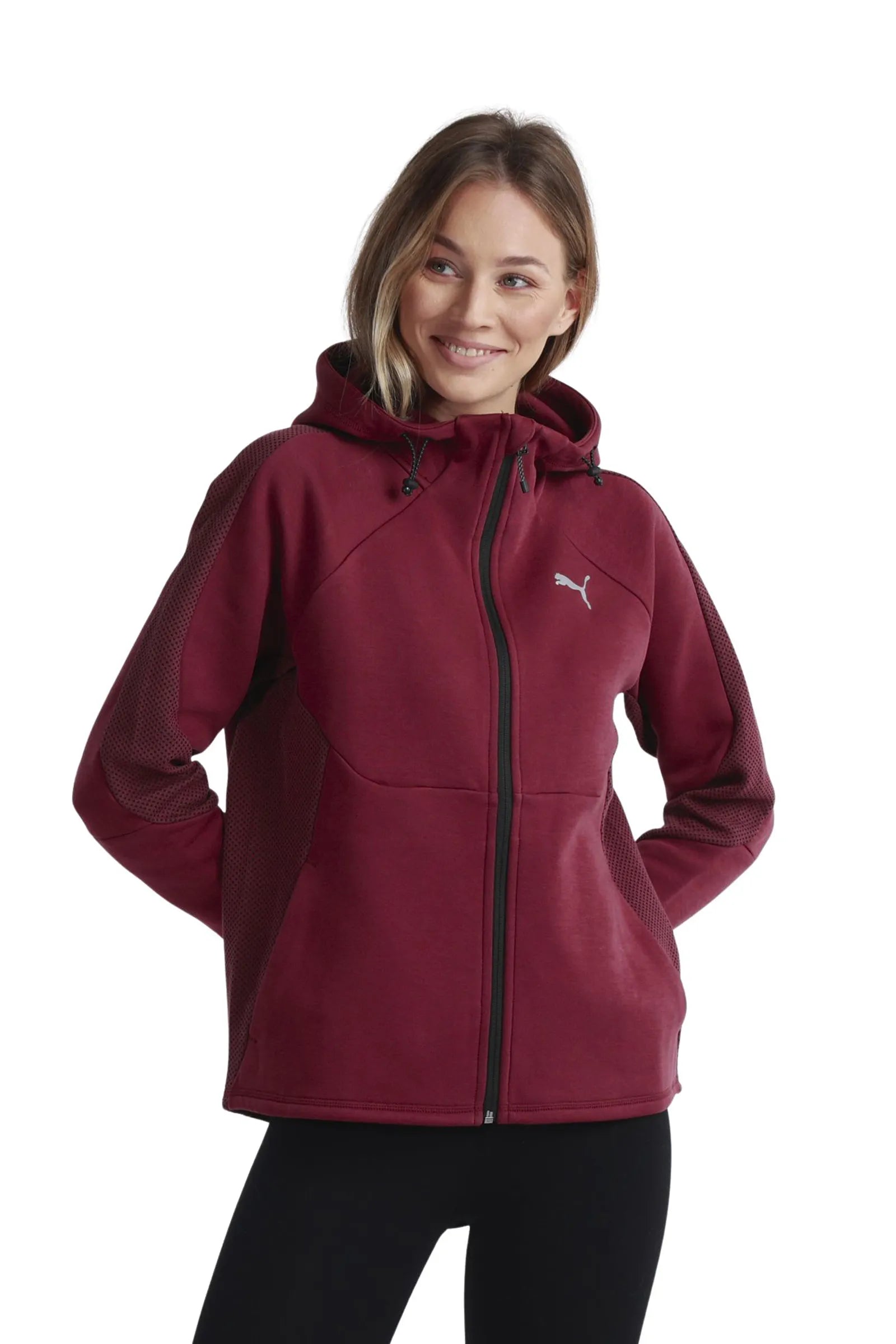 DUKS PUMA evostripe full-zip hoodie W